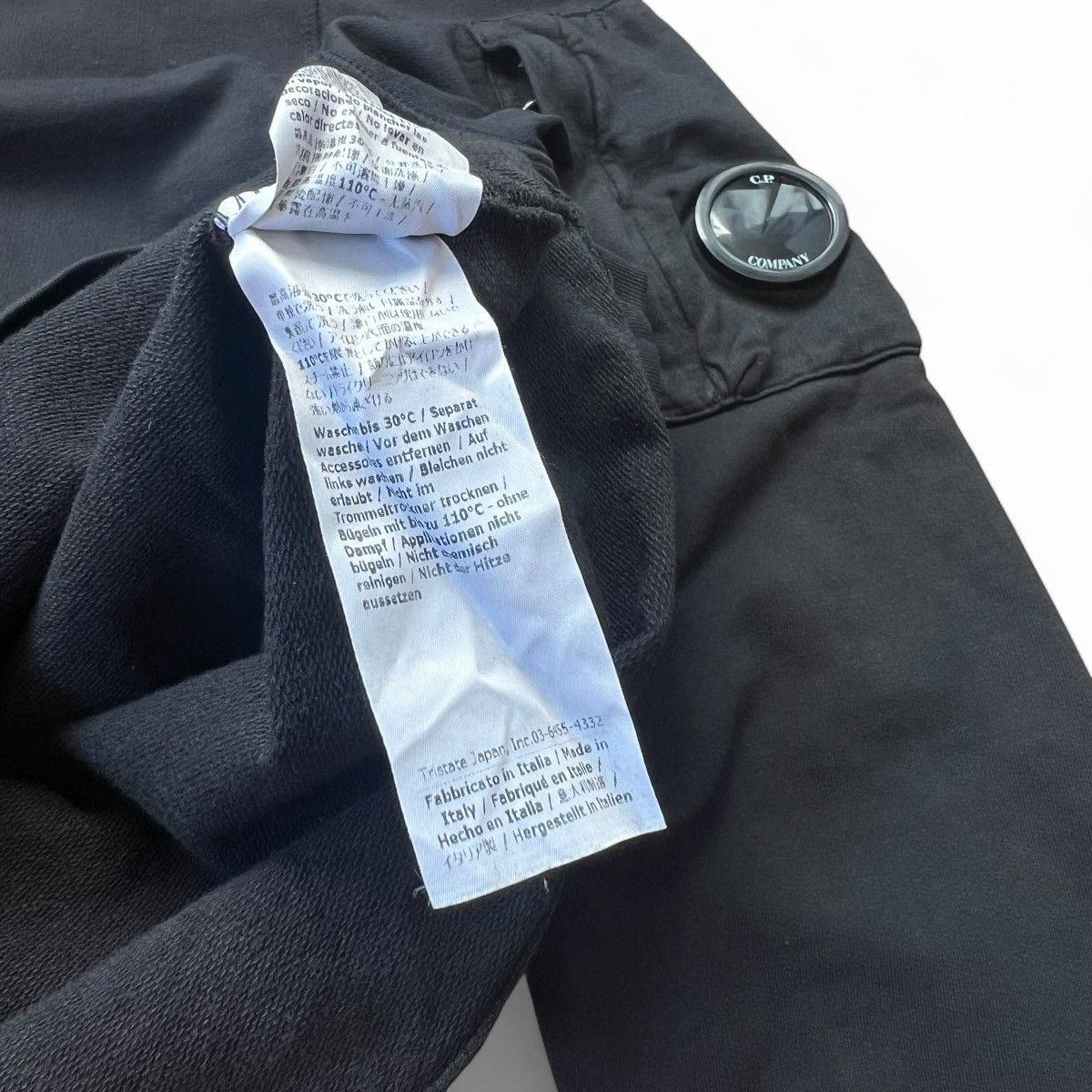 C.P. Company C.P. Company Lens Sweatshirt Black Size L Size US L / EU 52-54 / 3 - 7 Thumbnail