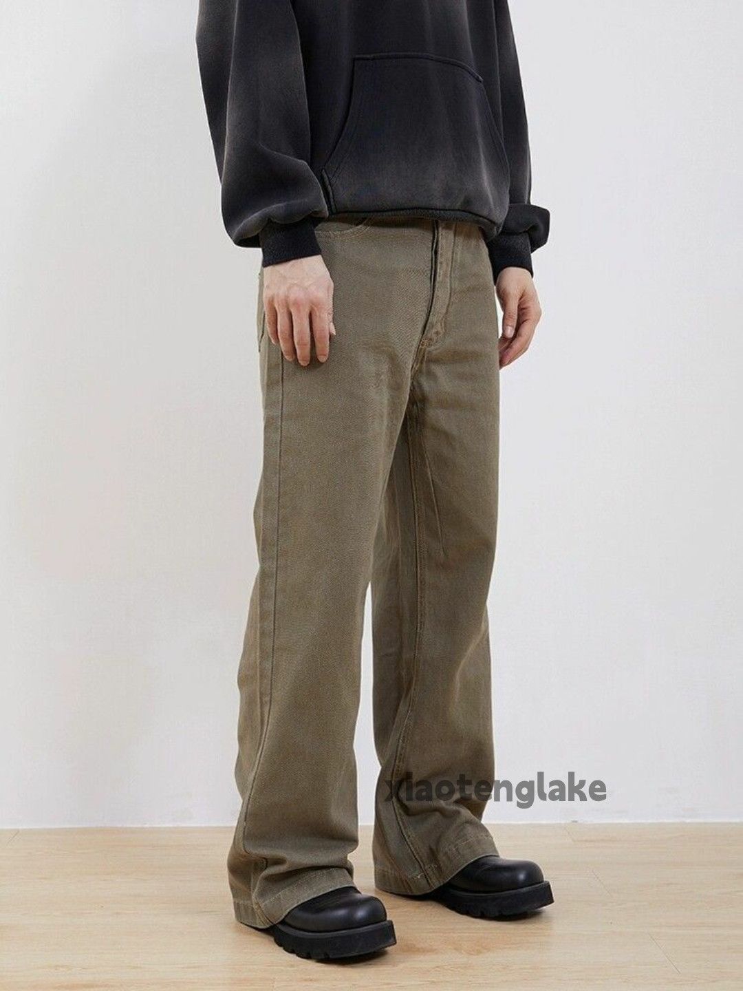 Designer × Japanese Brand × Vintage utility skate hiphop loose bootcut flared yuppie pants Size US 30 / EU 46 - 6 Thumbnail