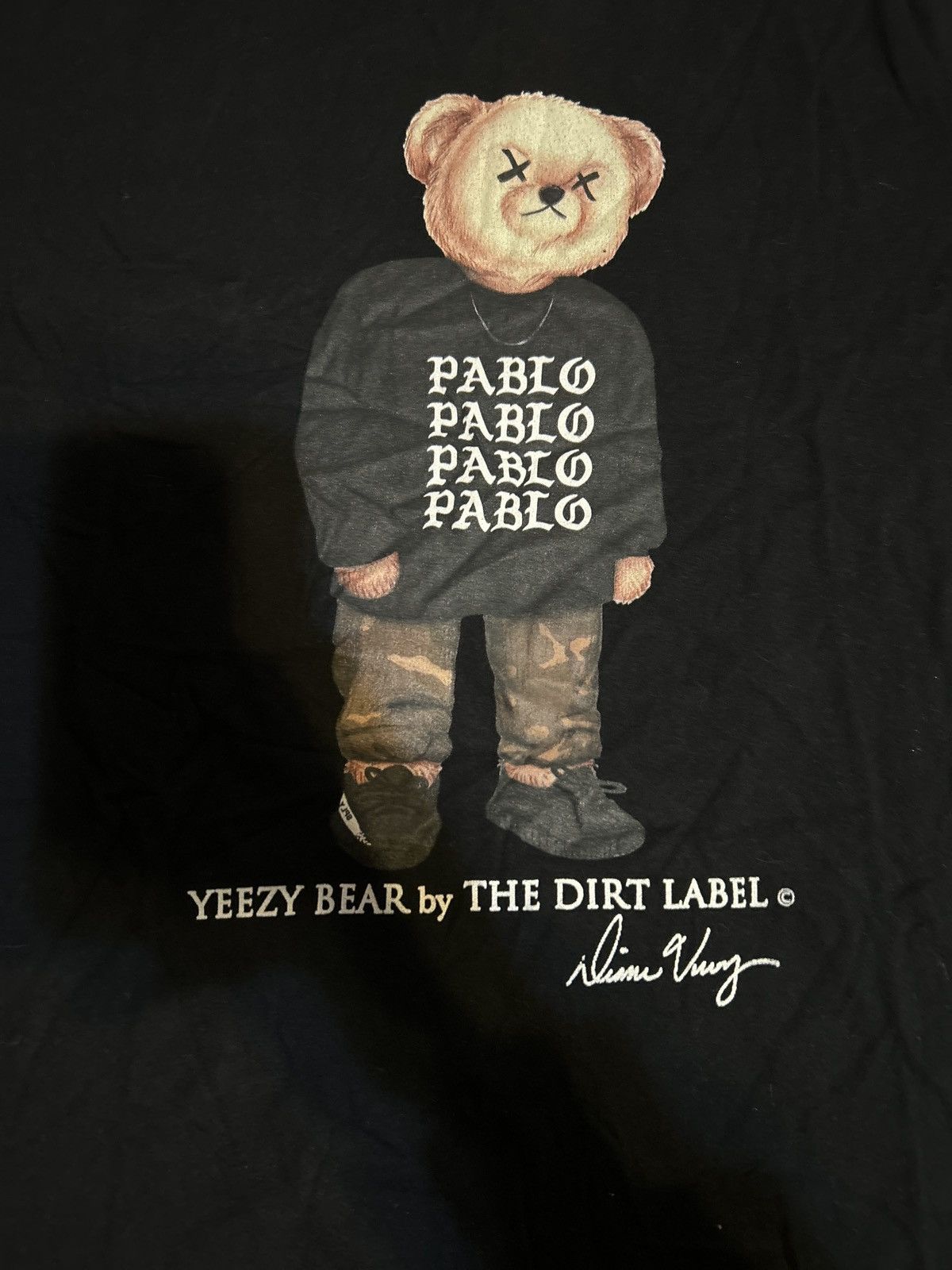 The Dirt Label Yeezy bear Pablo T-shirt Size US L / EU 52-54 / 3 - 1 Thumbnail
