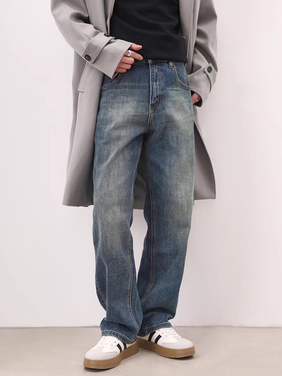 Japanese Brand × Vintage Vintage street washed and aged stretch casual jeans Y2K Size US 34 / EU 50 - 2 Thumbnail
