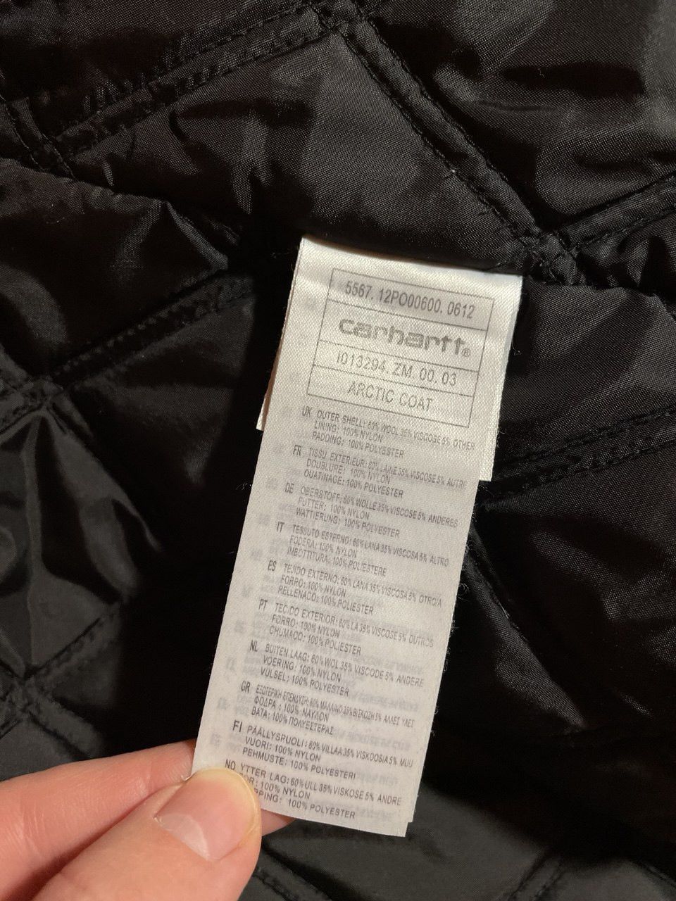 Carhartt Wip Carhartt WIP Wool Arctic Coat Vintage Size US L / EU 52-54 / 3 - 4 Thumbnail