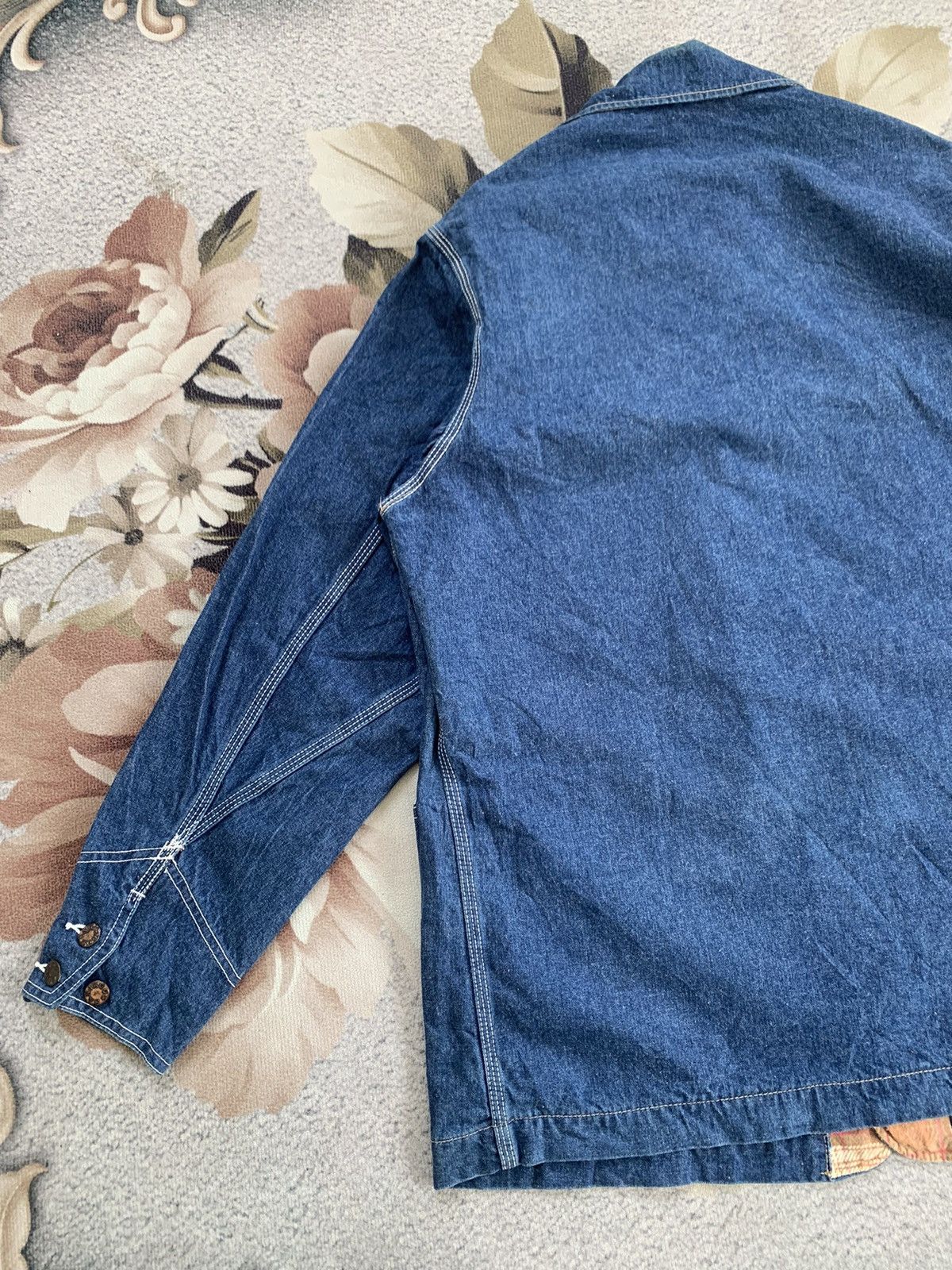 Indigo Sanjego Genuine Indigo Denim Jacket Size US L / EU 52-54 / 3 - 9 Thumbnail