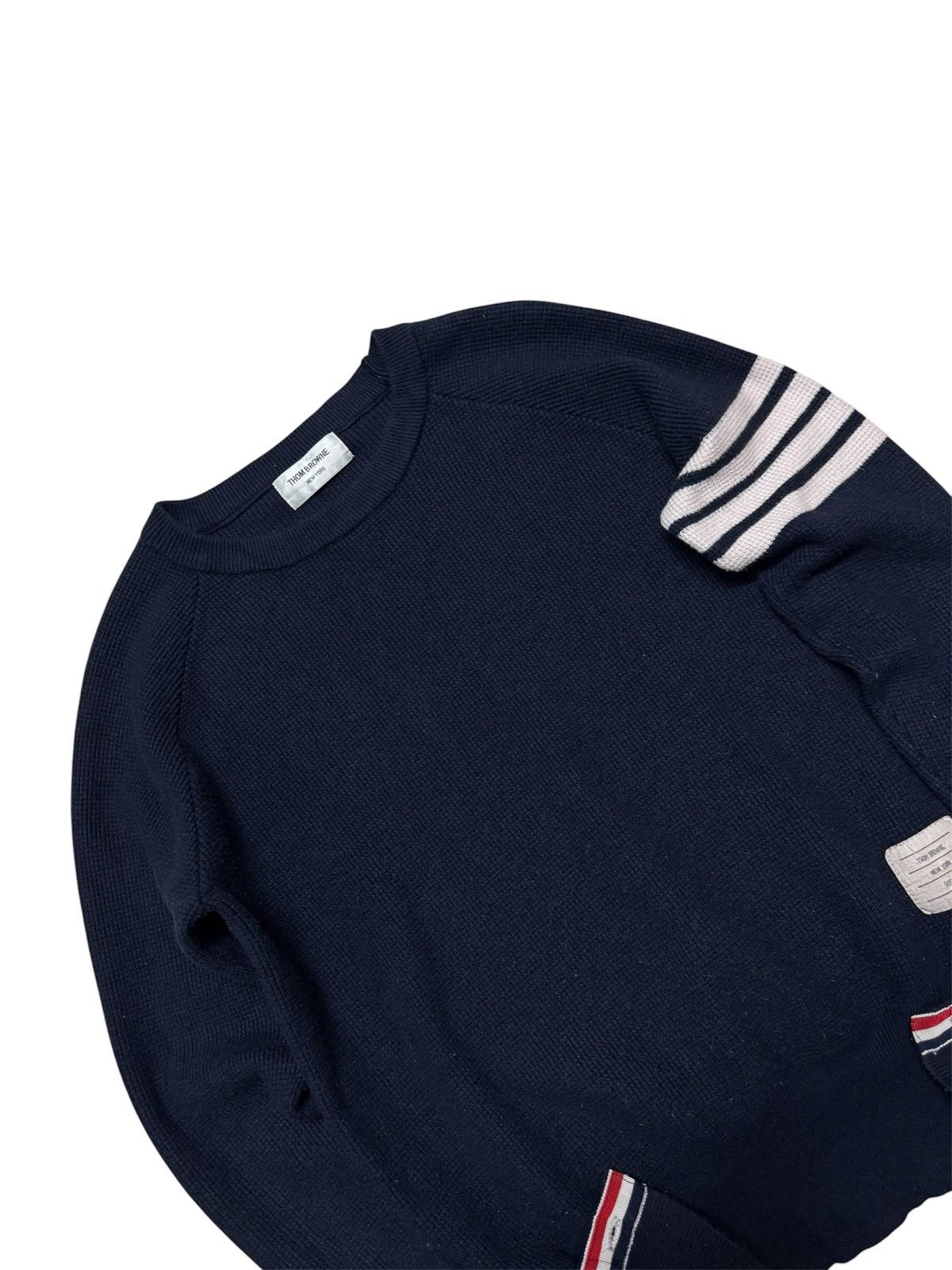 Thom Browne THOM BROWNE WAFFLE JUMPER KNITWEAR SWEATSHIRT SIZE 1 Size US S / EU 44-46 / 1 - 4 Thumbnail