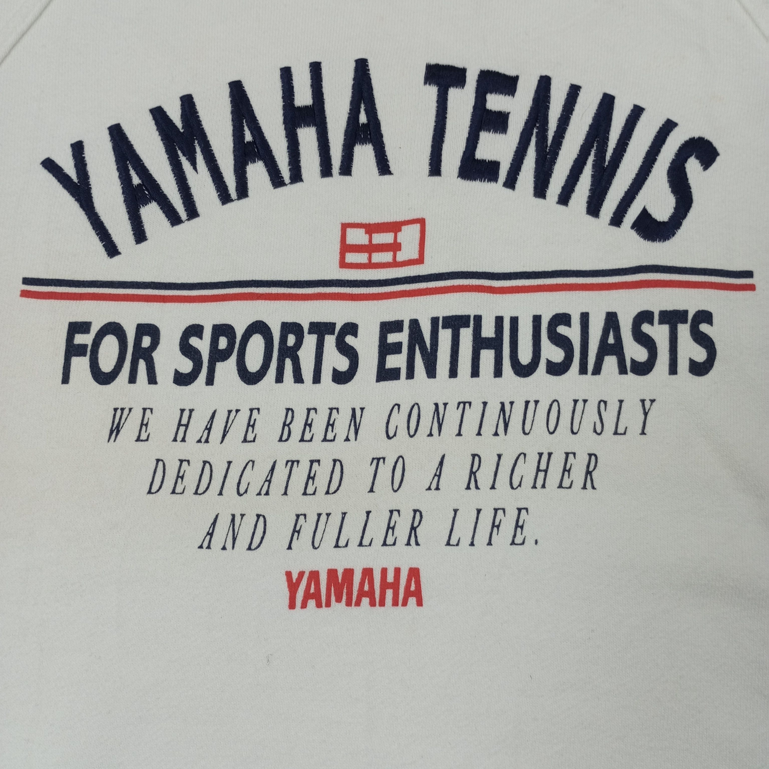 Yamaha Yamaha Tennis Sweatshirt c226n7 Size US M / EU 48-50 / 2 - 2 Thumbnail