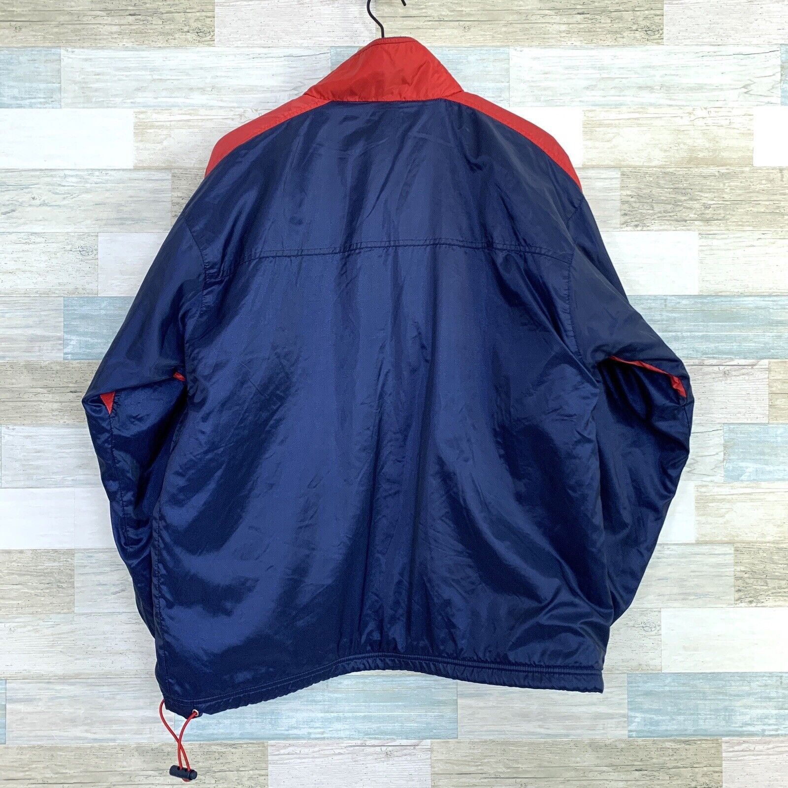 Wilson Wilson Advantage Windbreaker Fleece Blue Red VTG 90s Mens L Size US L / EU 52-54 / 3 - 5 Thumbnail