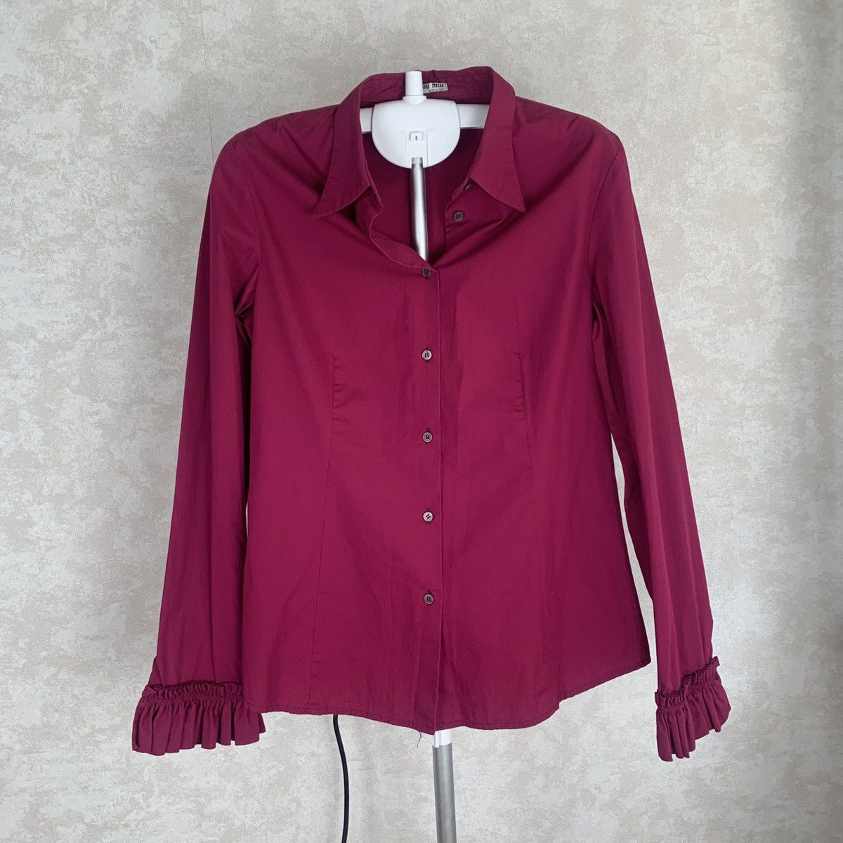 Miu Miu × Prada Miu Miu Shirt Button Up Size M / US 6-8 / IT 42-44 - 1 Thumbnail