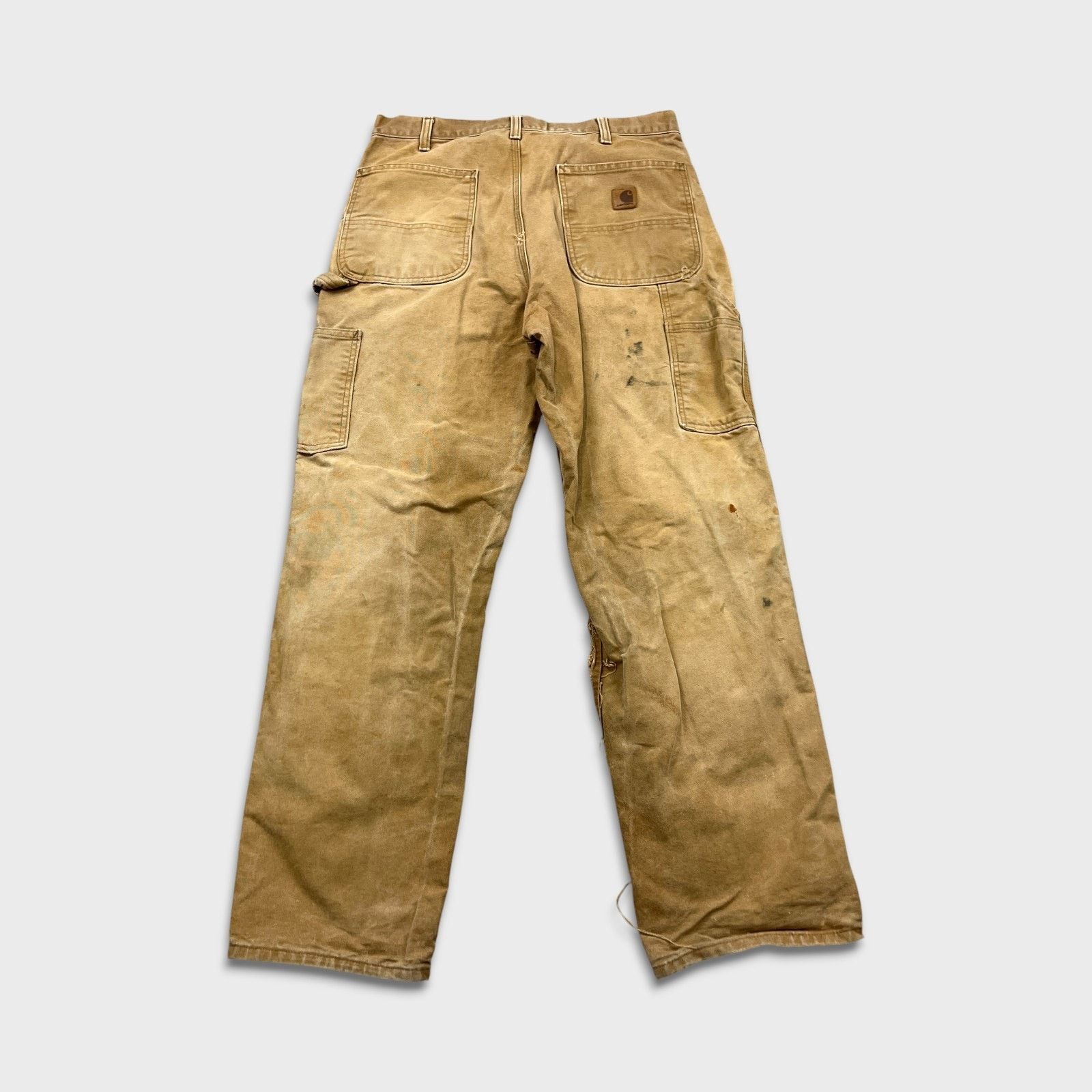 Carhartt Carhartt Pants 34x32 Carpenter Thrashed Workwear Hammer Loop Size US 34 / EU 50 - 8 Thumbnail