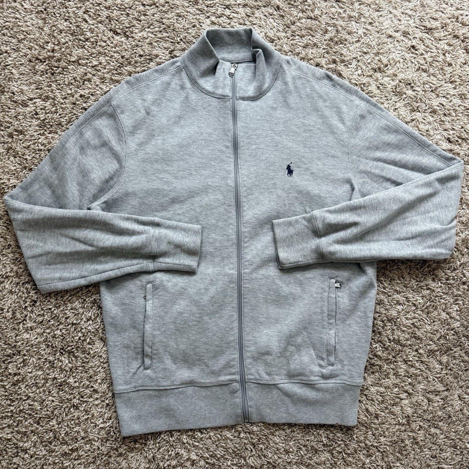 Polo Ralph Lauren × Ralph Lauren Polo Ralph Lauren Jacket Performance Grey Zip Sweat Track Size US M / EU 48-50 / 2 - 1 Thumbnail
