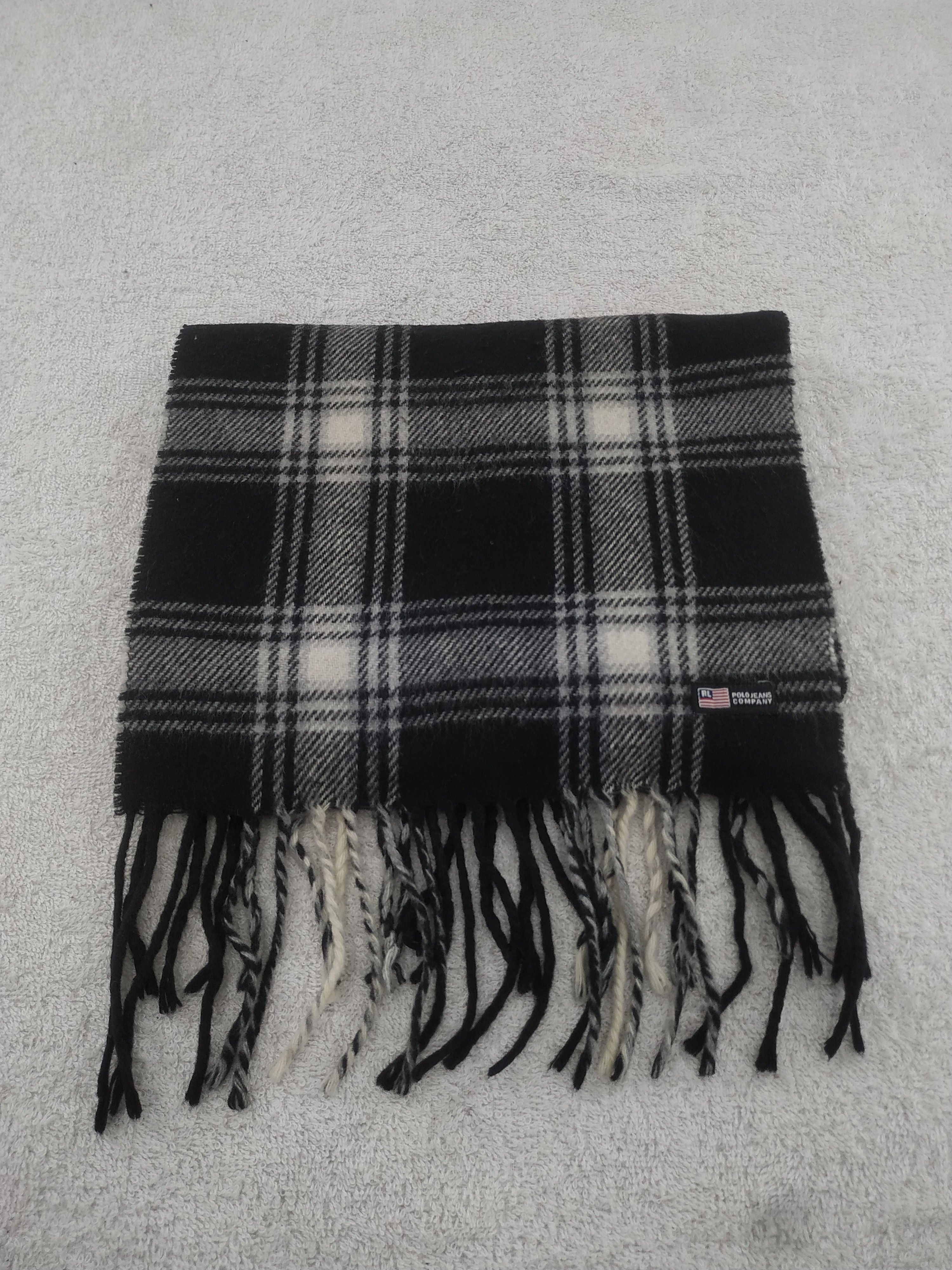 Polo Ralph Lauren Vintage Polo Ralph Lauren Scarf/Muffler/Neckwear MF030 Size ONE SIZE - 3 Thumbnail