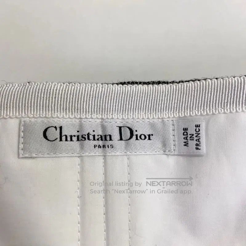 Dior Dior Asymmetrical Gray Wool Midi Skirt . Size 23" - 5 Thumbnail
