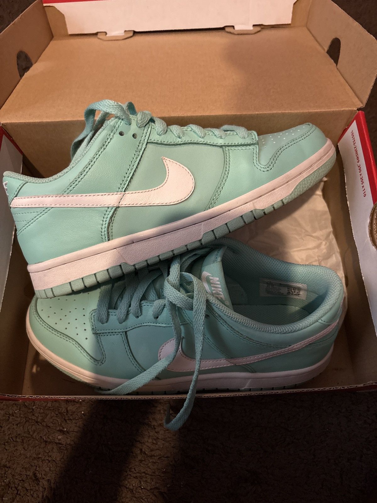 Nike emerald rise nike dunk los (gs) Size US 5.5 / IT 35.5 - 3 Thumbnail