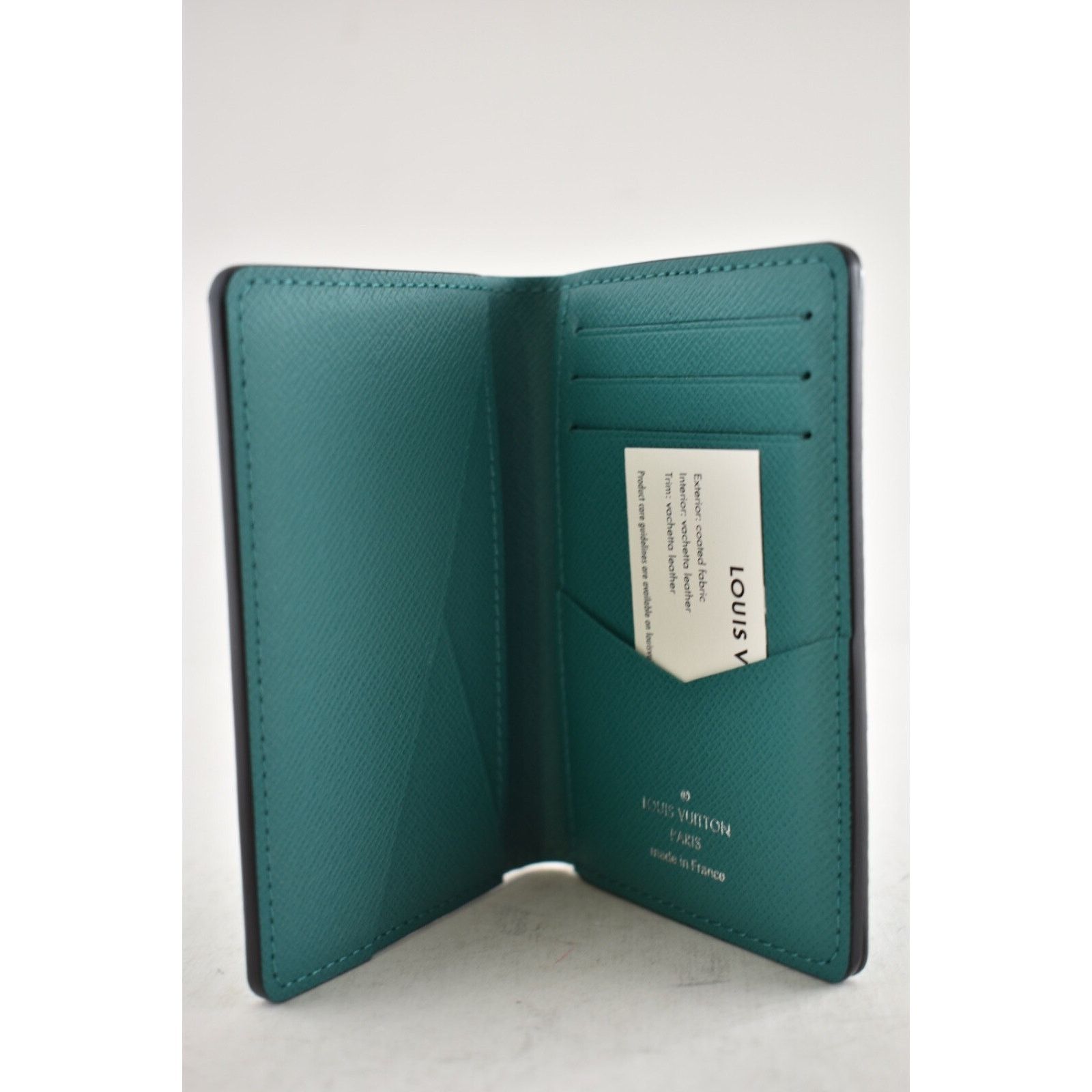 Louis Vuitton Louis Vuitton Taiga Taigarama Logo Pocket Organizer Wallet Size ONE SIZE - 5 Thumbnail