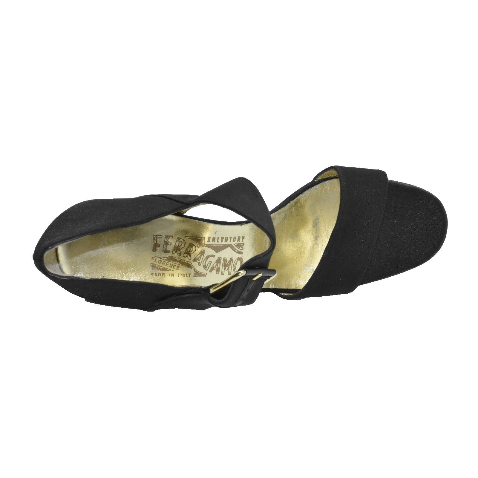 Salvatore Ferragamo SALVATORE FERRAGAMO Satin Ankle Strap Sandal Heels Shoes 7 Size US 7 / IT 37 - 5 Thumbnail