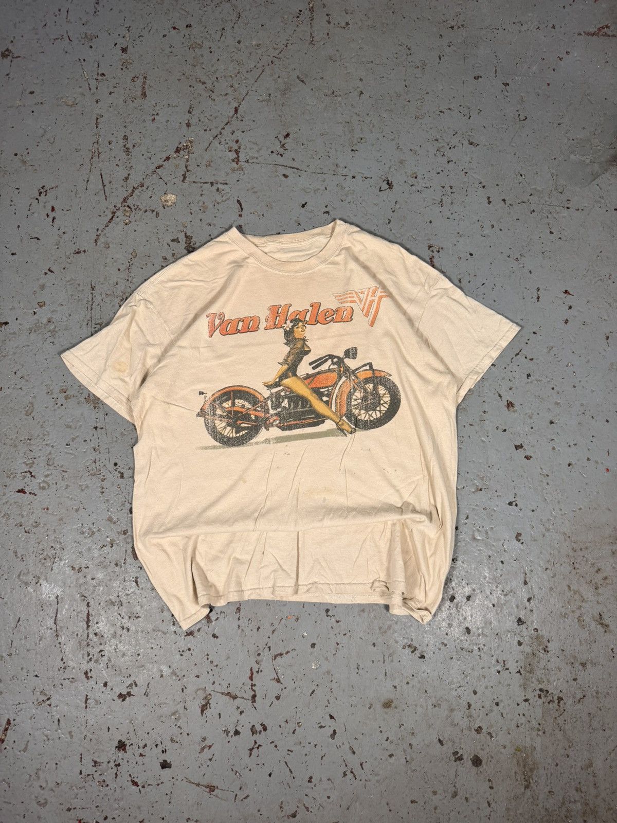 Vintage Vintage Van Halen Motorcycle Tee Size US L / EU 52-54 / 3 - 1 Thumbnail