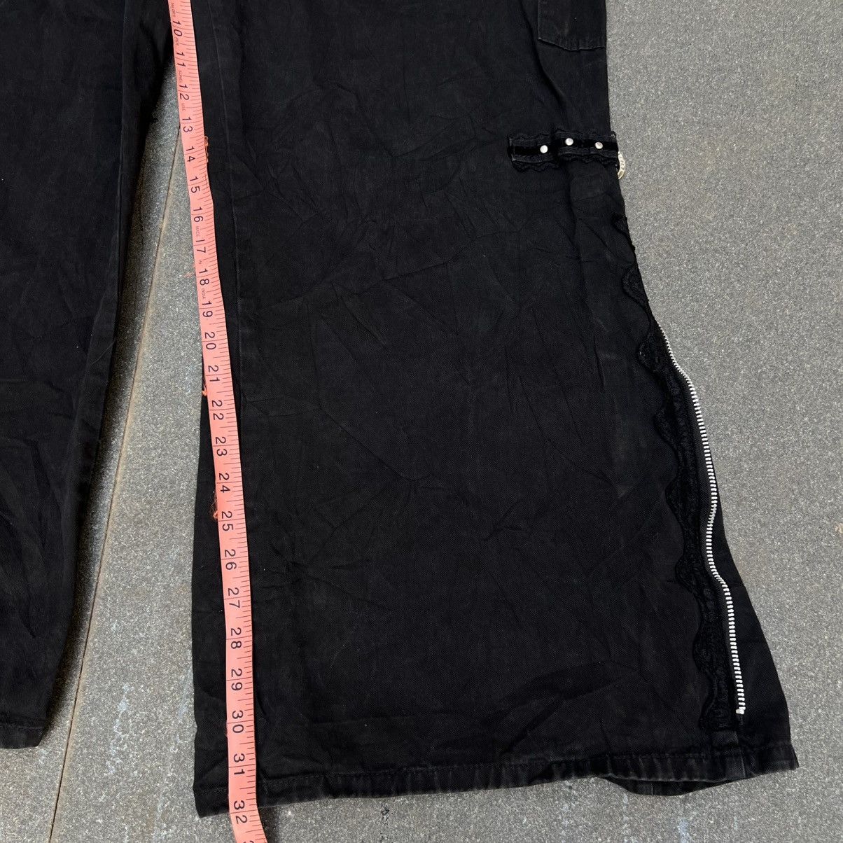JNCO × Tripp NYC × Vintage 💥Rare💥Vintage Tripp Nyc Bondage Jeans Size US 38 / EU 54 - 20 Thumbnail