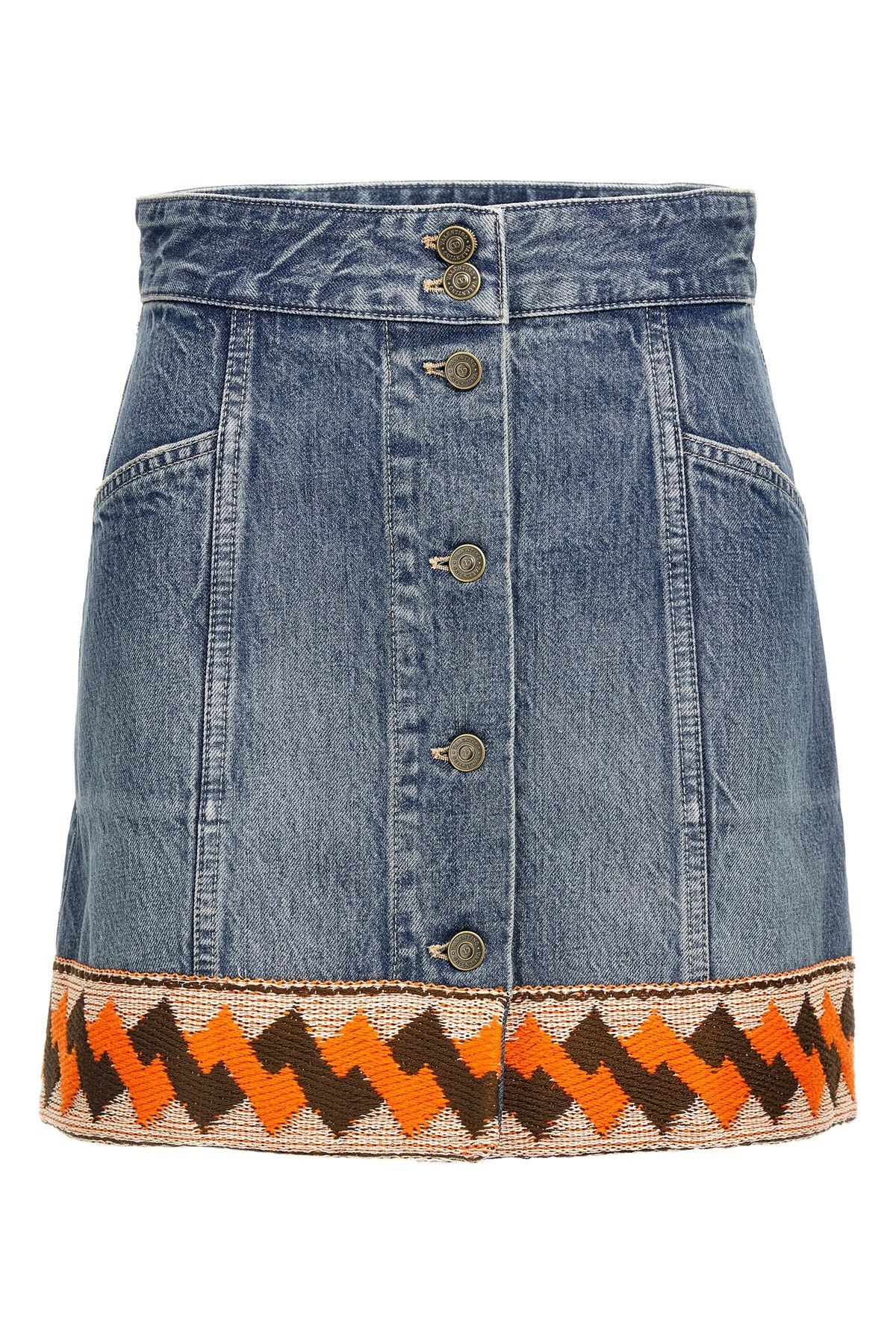 Valentino Valentino Garavani trimming skirt Size 26" / US 2 / IT 38 - 1 Thumbnail