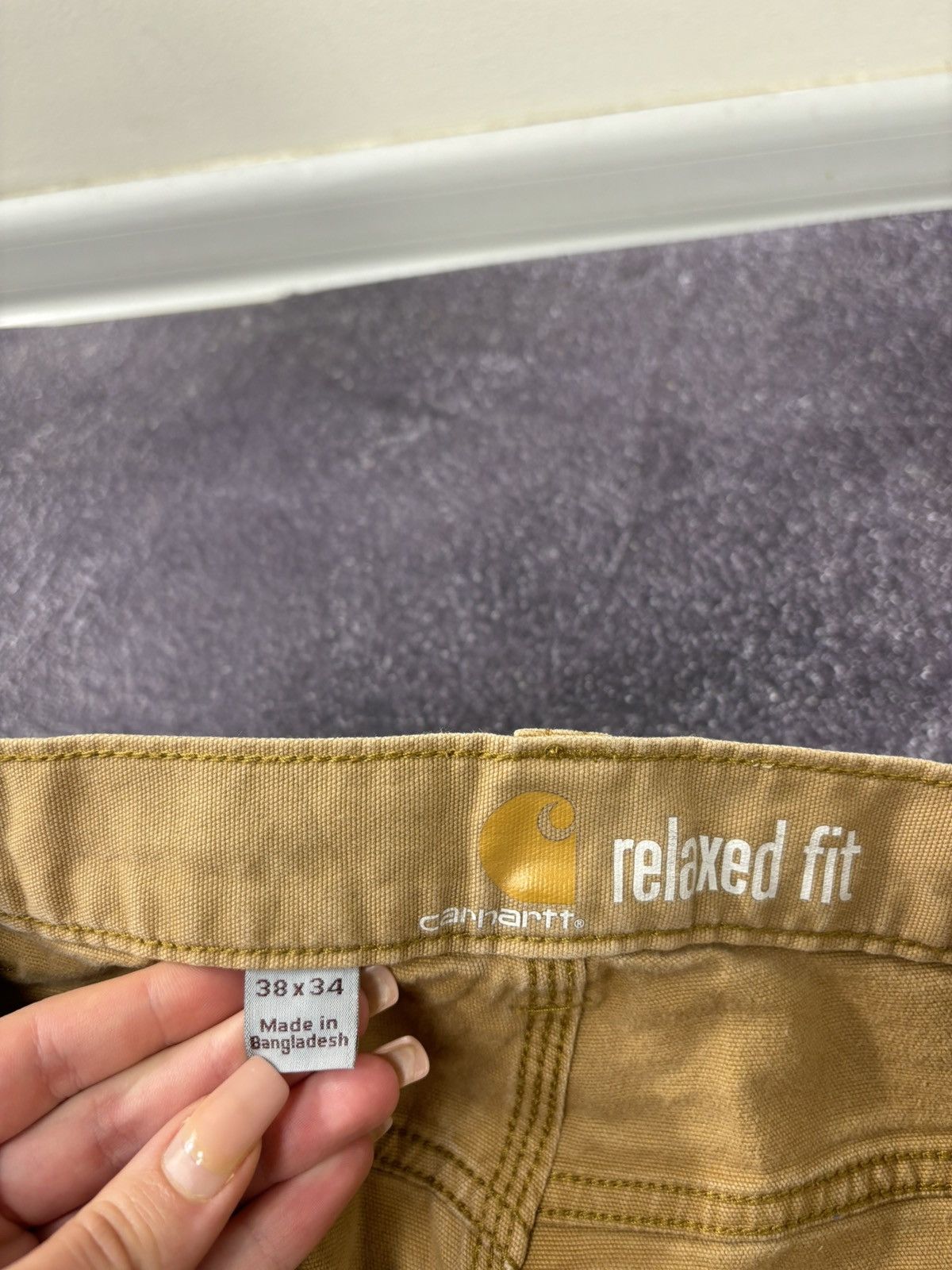 Carhartt Vintage Carhartt Y2K Orange Relaxed Fit American Hype Pants Size US 38 / EU 54 - 14 Thumbnail