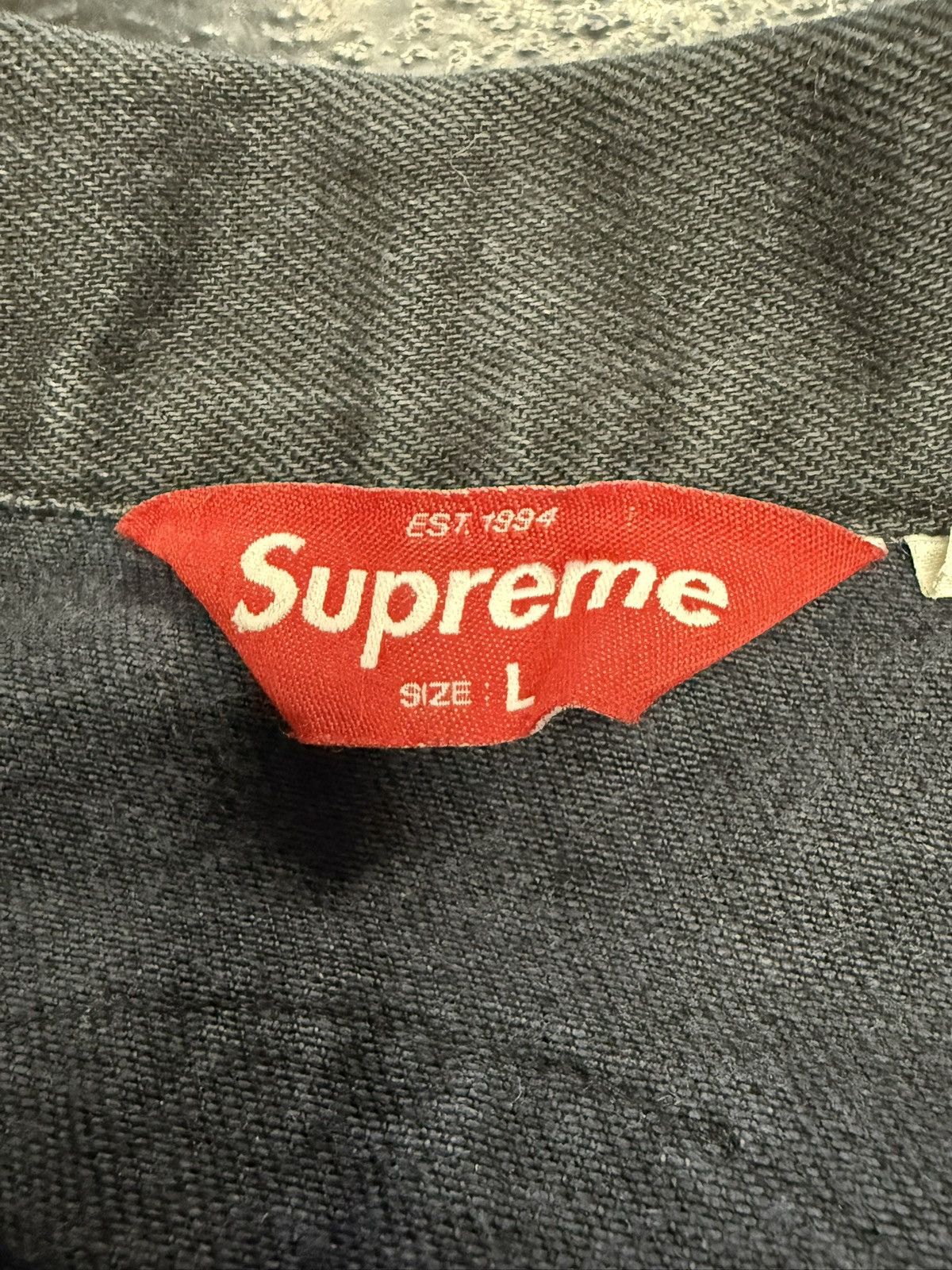 Supreme Supreme Patches Denim Trucker Jacket Size US L / EU 52-54 / 3 - 5 Thumbnail