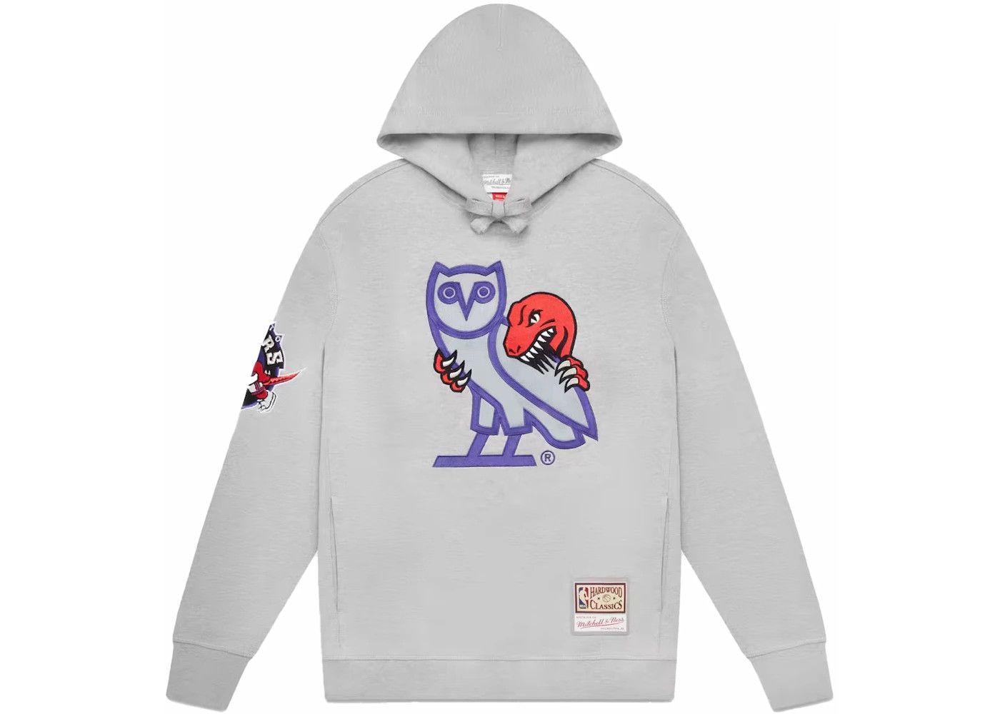 Mitchell & Ness OVO x Mitchell & Ness x NBA x RAPTORS OG OWL HOODIE XL Size US XL / EU 56 / 4 - 4 Thumbnail