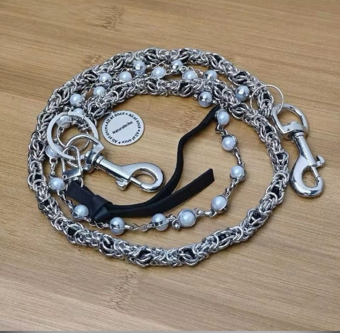 Japanese Brand × Jewelry 2 Layer Natural Echo Pearled Wallet Chain Size ONE SIZE - 3 Thumbnail