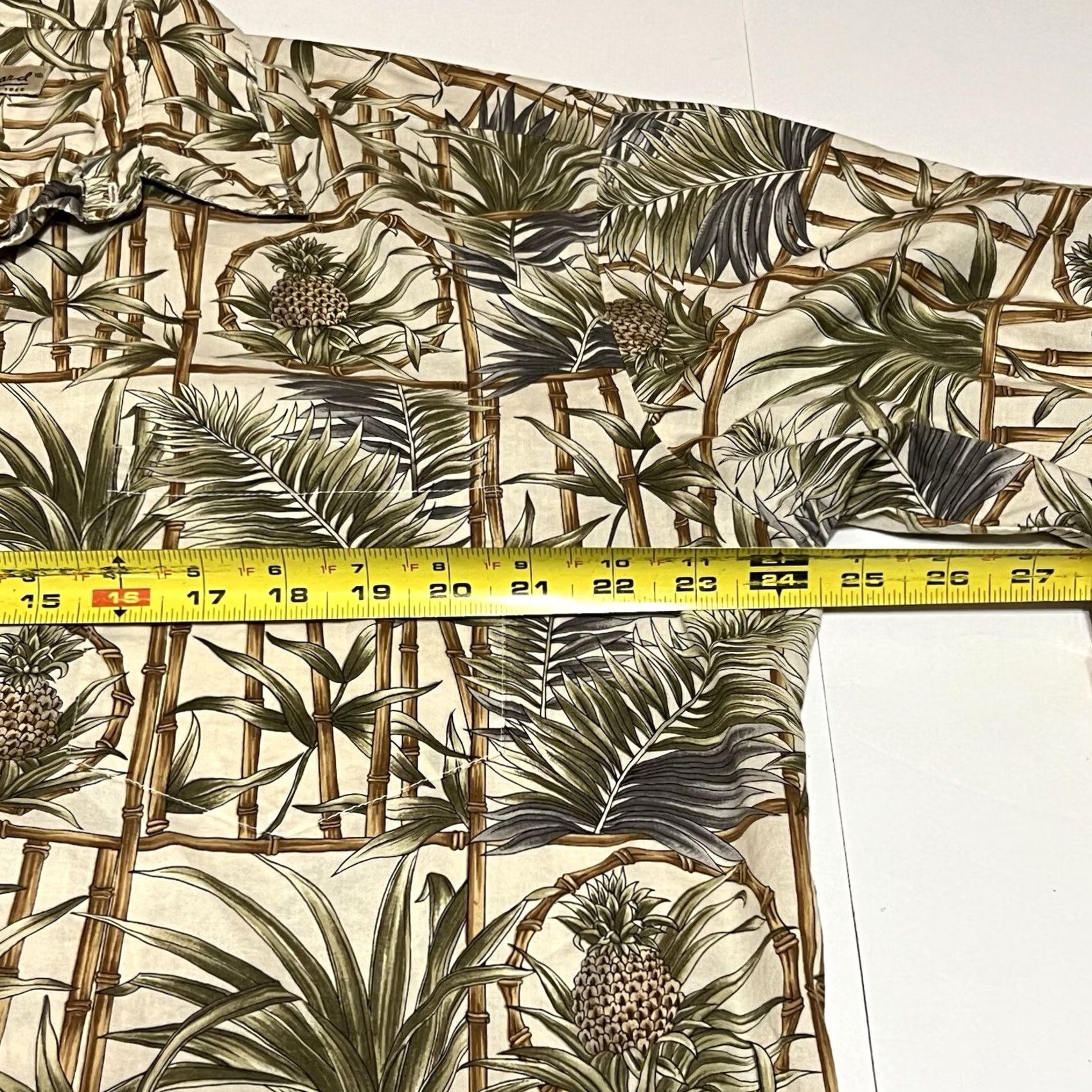 Tori Richard Tori Richard Hawaiian Shirt Mens XL Button-Up Camp Cotton Floral Pineapple Aloha Size US XL / EU 56 / 4 - 6 Thumbnail