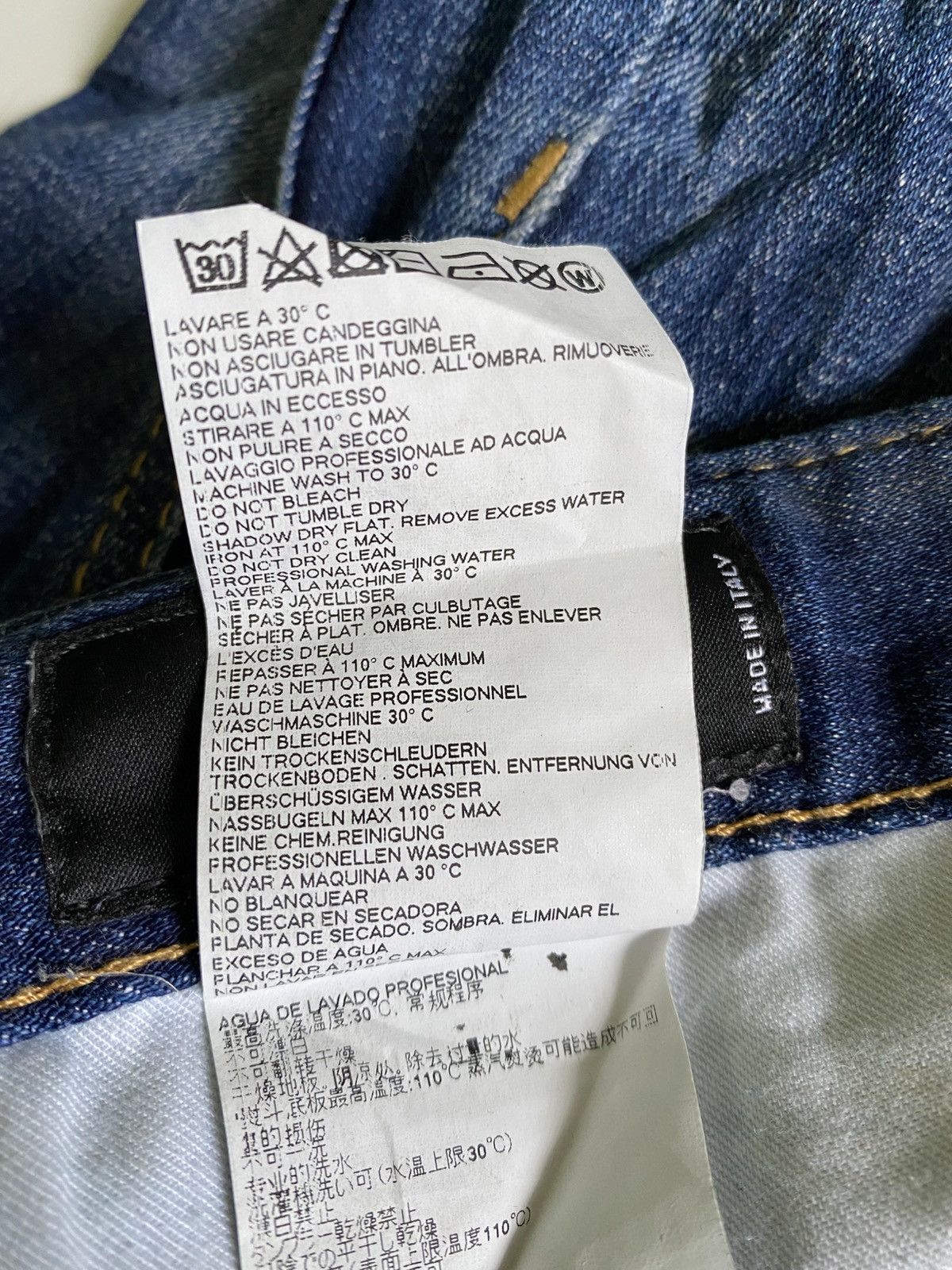 Dsquared2 Vintage Dsquared2 tidy Bikes jeans Size US 44 / EU 60 - 11 Thumbnail
