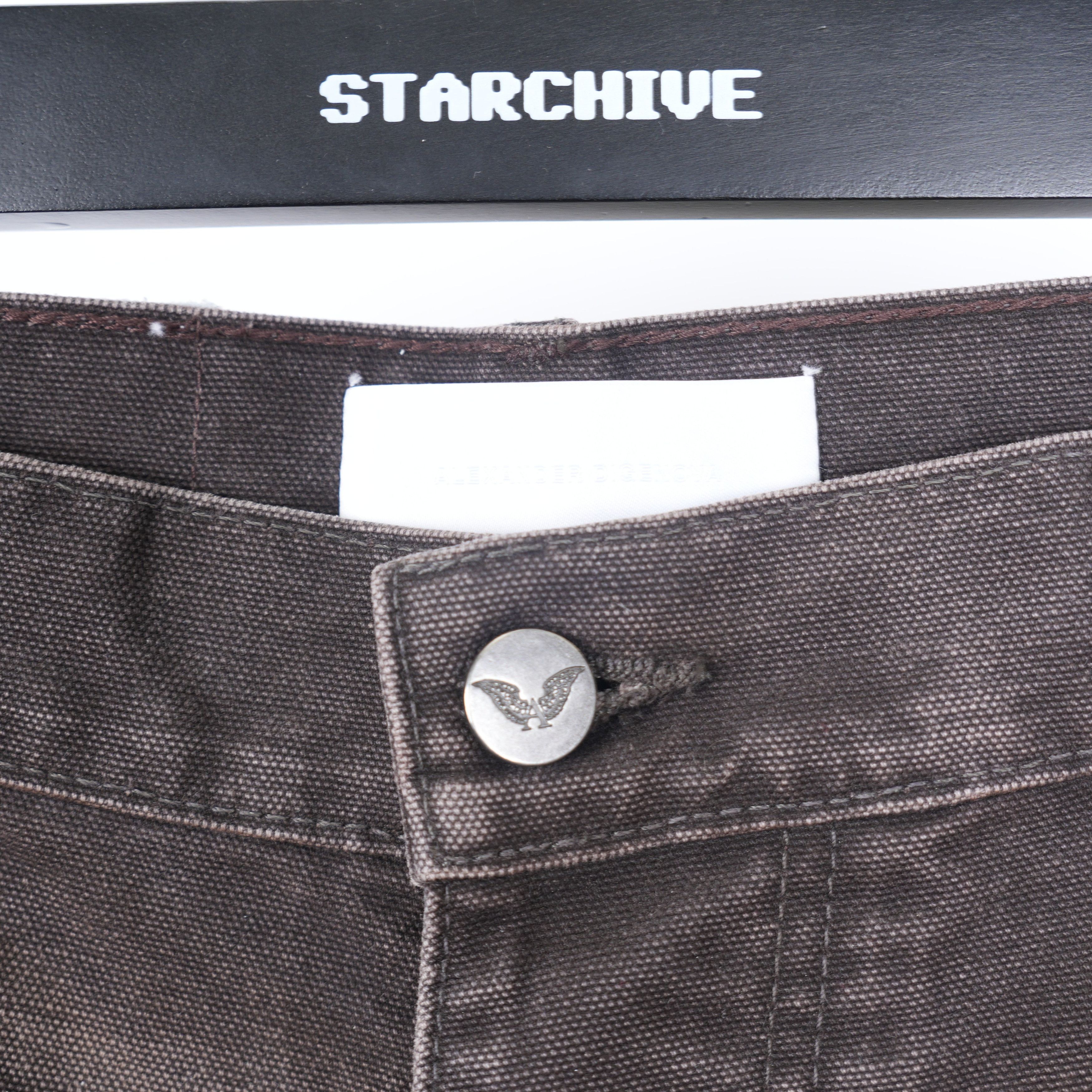 ALEXANDER DIGENOVA Alexander DiGenova Brown Faded Denim Size US 31 - 4 Thumbnail