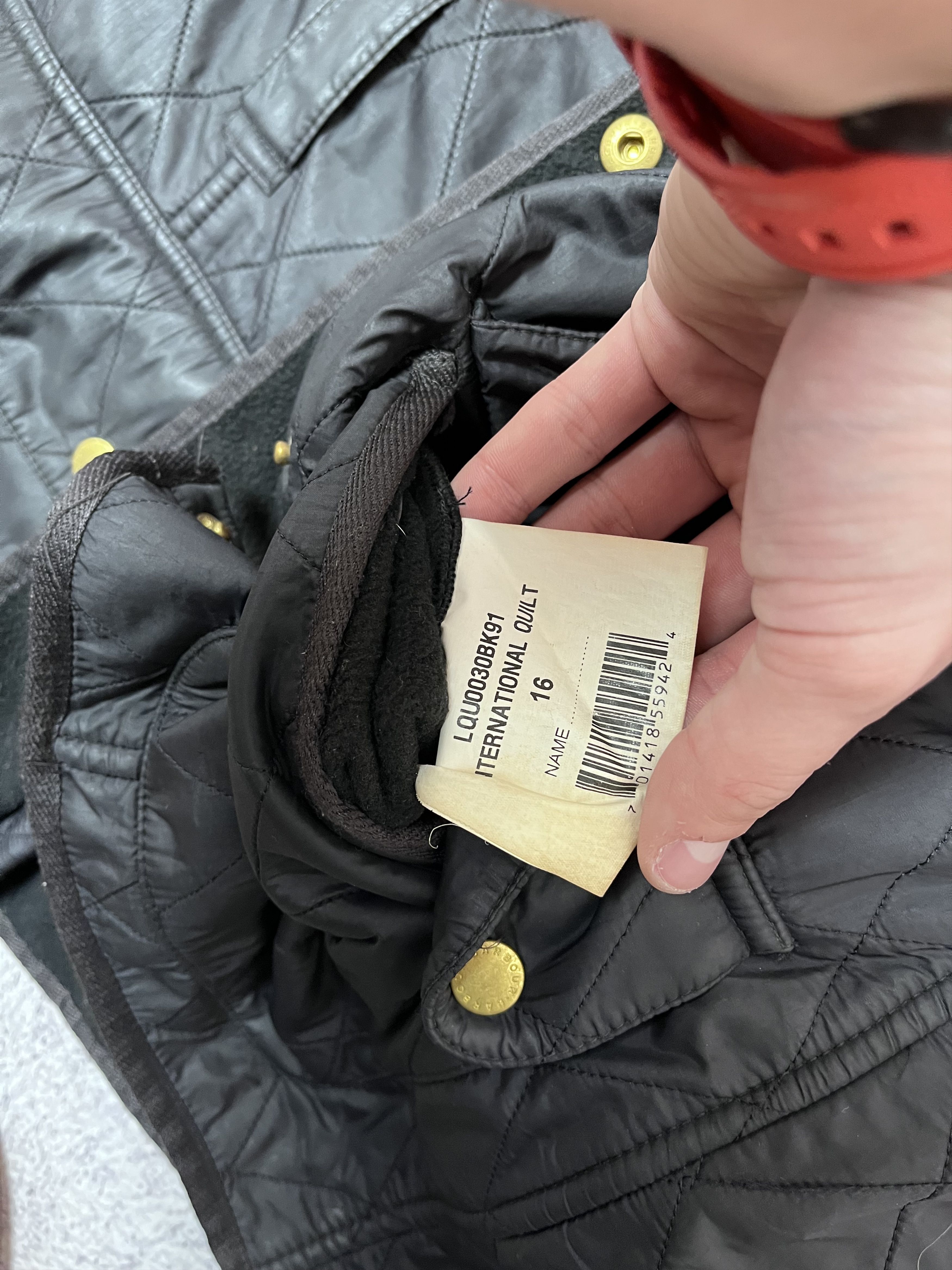 Barbour Women’s jacket Barbour International outdoor size UK16 Size XL / US 12-14 / IT 48-50 - 11 Thumbnail