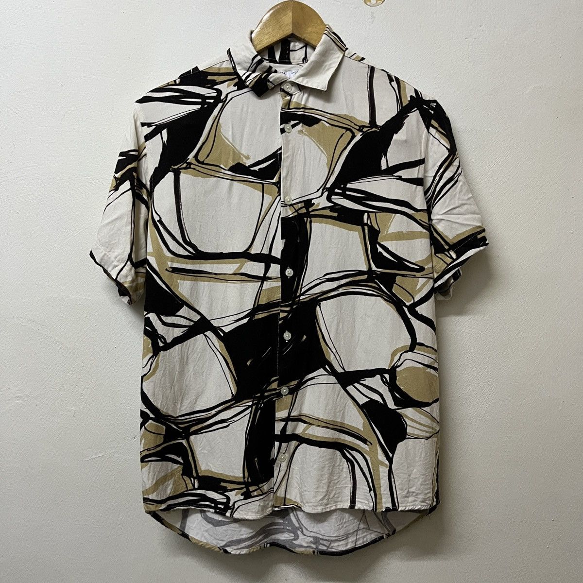 Designer × Zara Zara Abstract Print Button Up Shirt Size US M / EU 48-50 / 2 - 2 Thumbnail