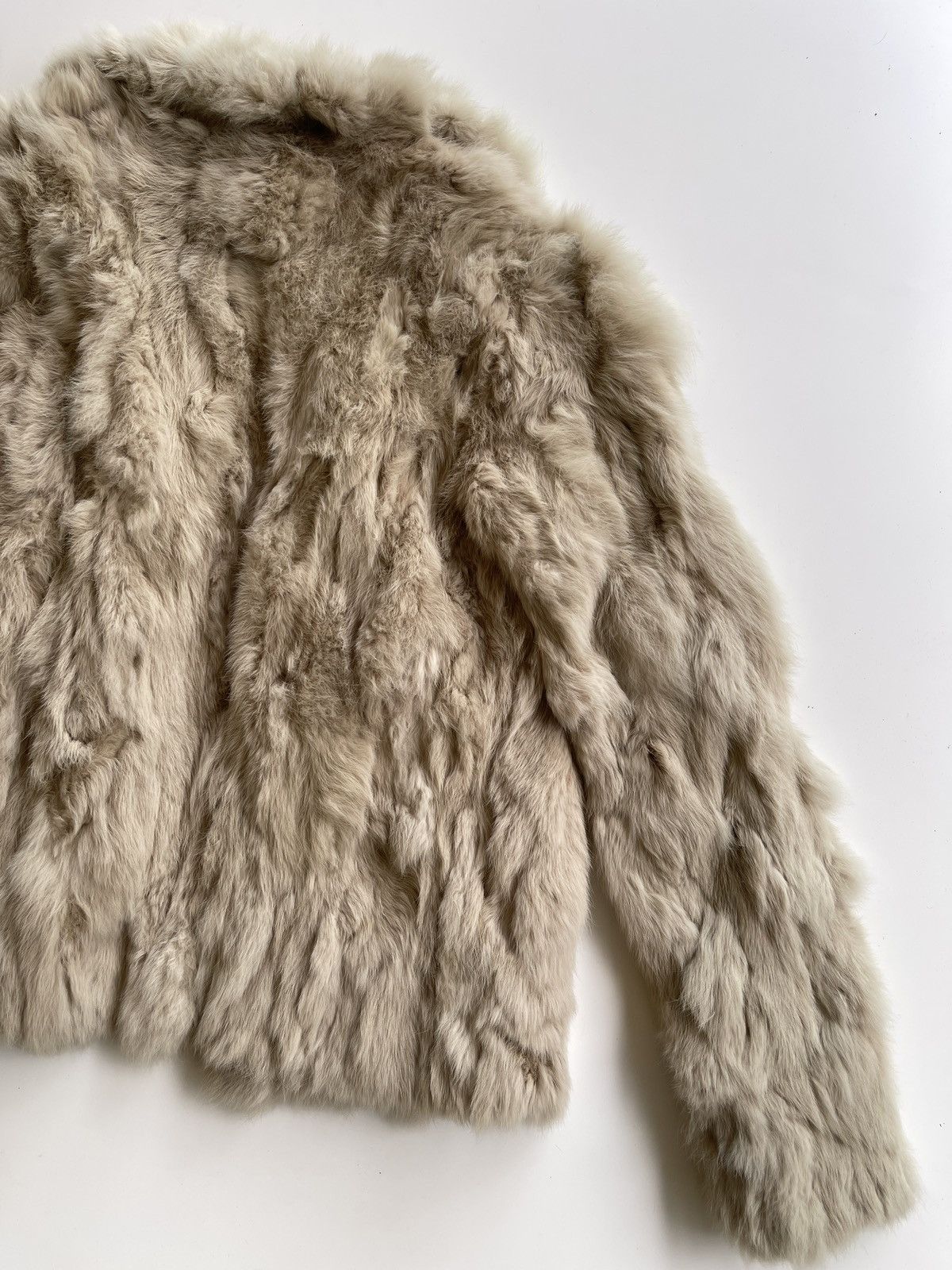 Vintage Vintage Robes Real Rabbit Fur Jacket Size M / US 6-8 / IT 42-44 - 14 Thumbnail