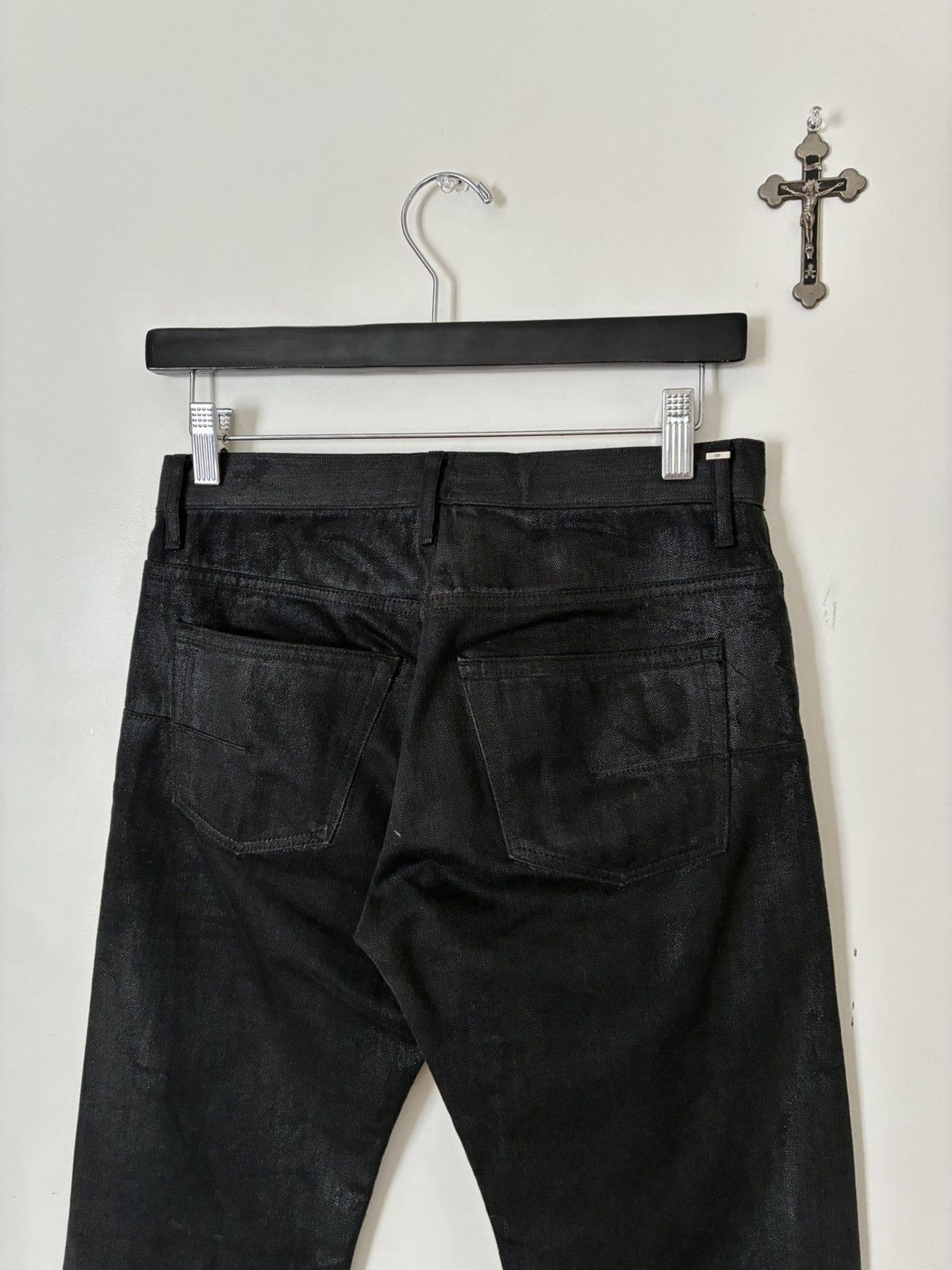 Dior Dior Homme AW07 Waxed Denim Size US 27 - 6 Thumbnail