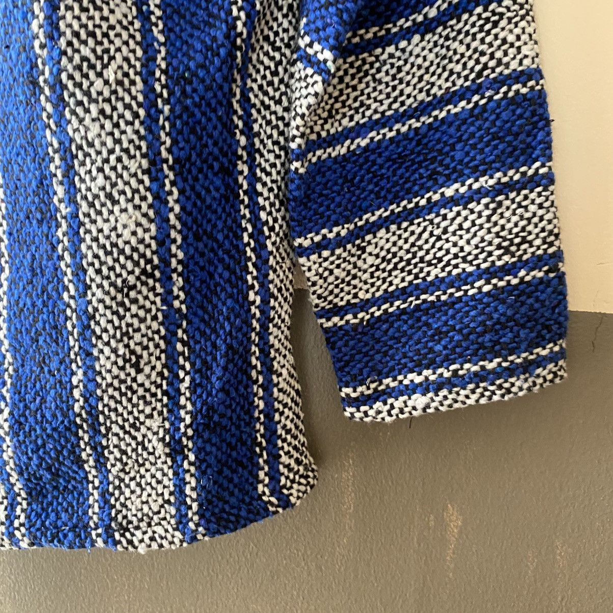 Vintage Blue and White Striped Baja Hoodie Size US S / EU 44-46 / 1 - 10 Thumbnail