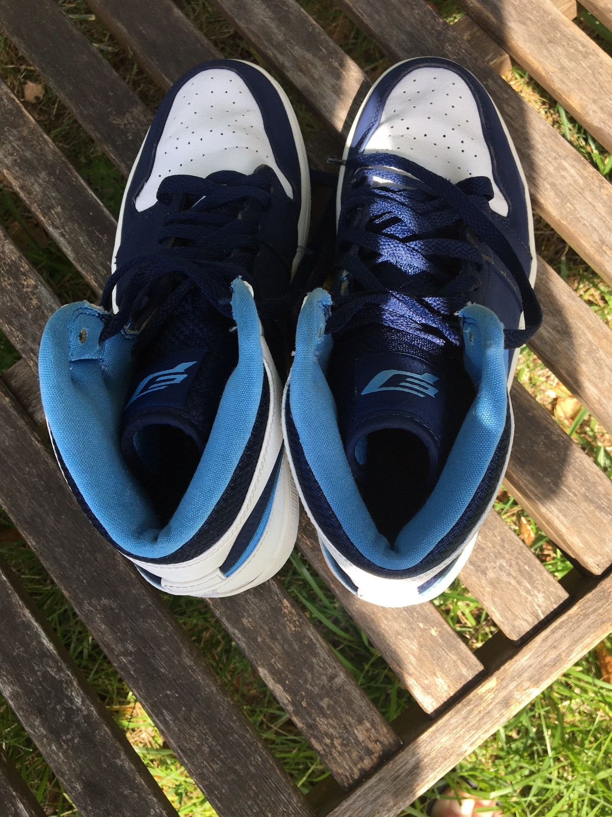 Jordan Brand DeadStock!!Used Jordan1 Retro CP3 OG Midnight Blue2014 US9,5 Size US 9.5 / EU 42-43 - 8 Thumbnail