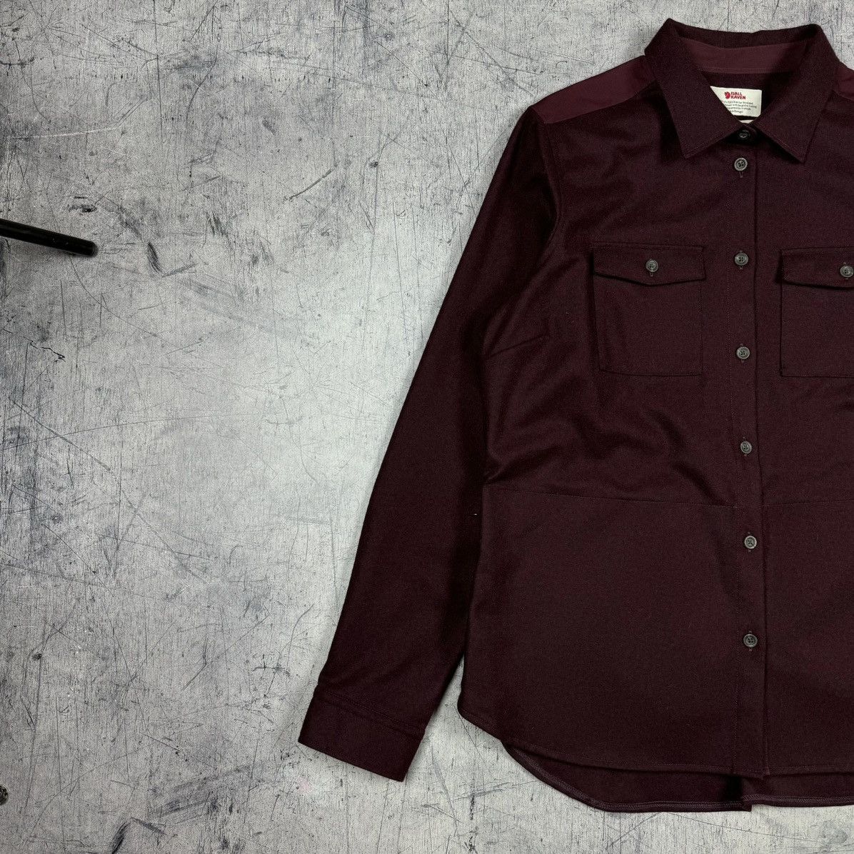 Fjallraven Vintage Fjallraven Ovik Re-Wool Outdoor Overshirt Shirt y2k Size L / US 10 / IT 46 - 7 Thumbnail