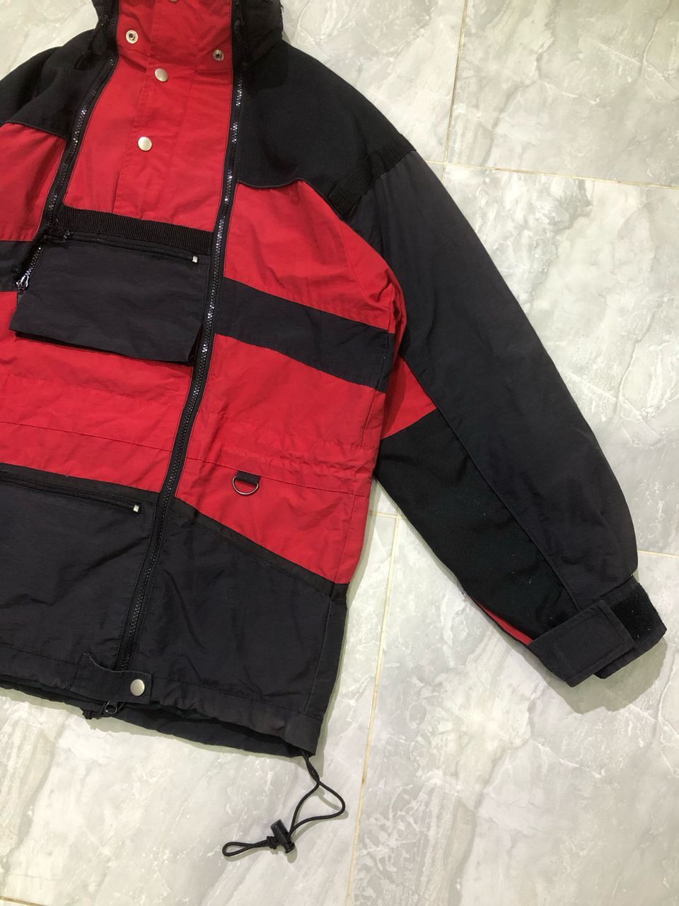 Octopus Vintage Red Cliff Octopus Army Techwear Anorak Cyberpunk Size US L / EU 52-54 / 3 - 4 Thumbnail