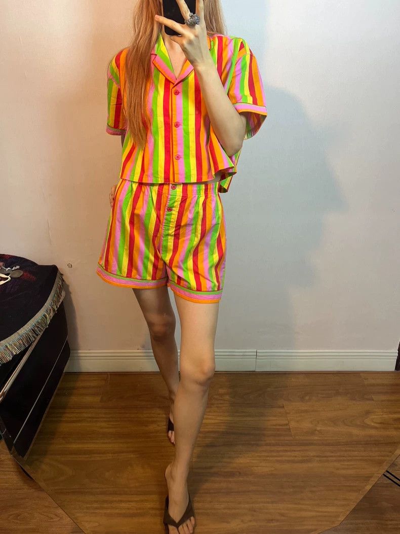 Kenzo KENZO Rainbow striped set Size M / US 6-8 / IT 42-44 - 7 Thumbnail