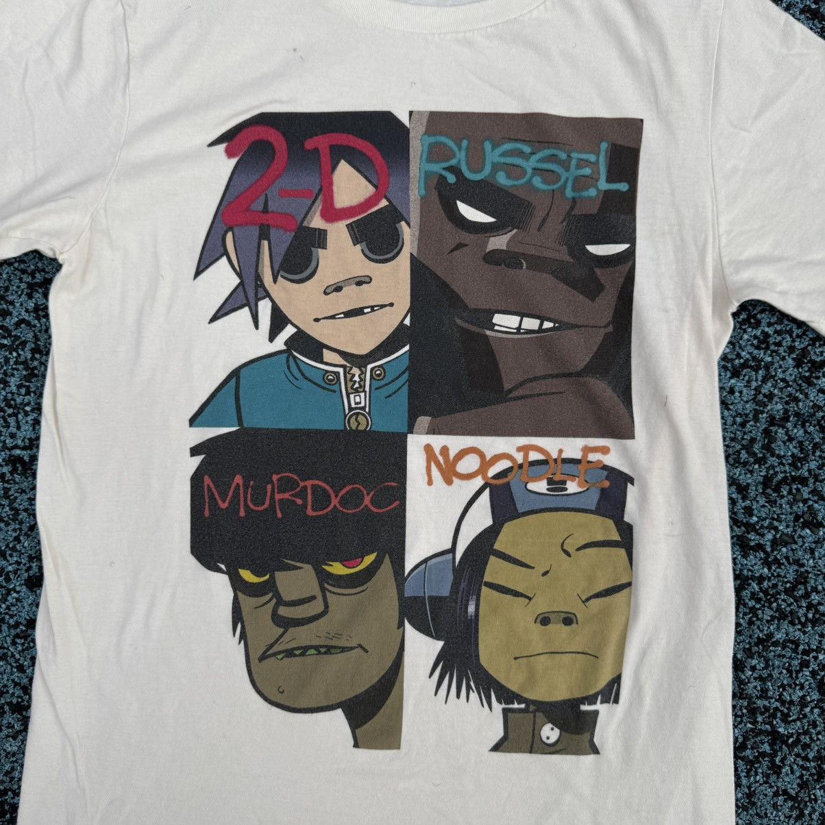 Band Tees Vintage Gorillaz Band Tee Size US S / EU 44-46 / 1 - 2 Thumbnail