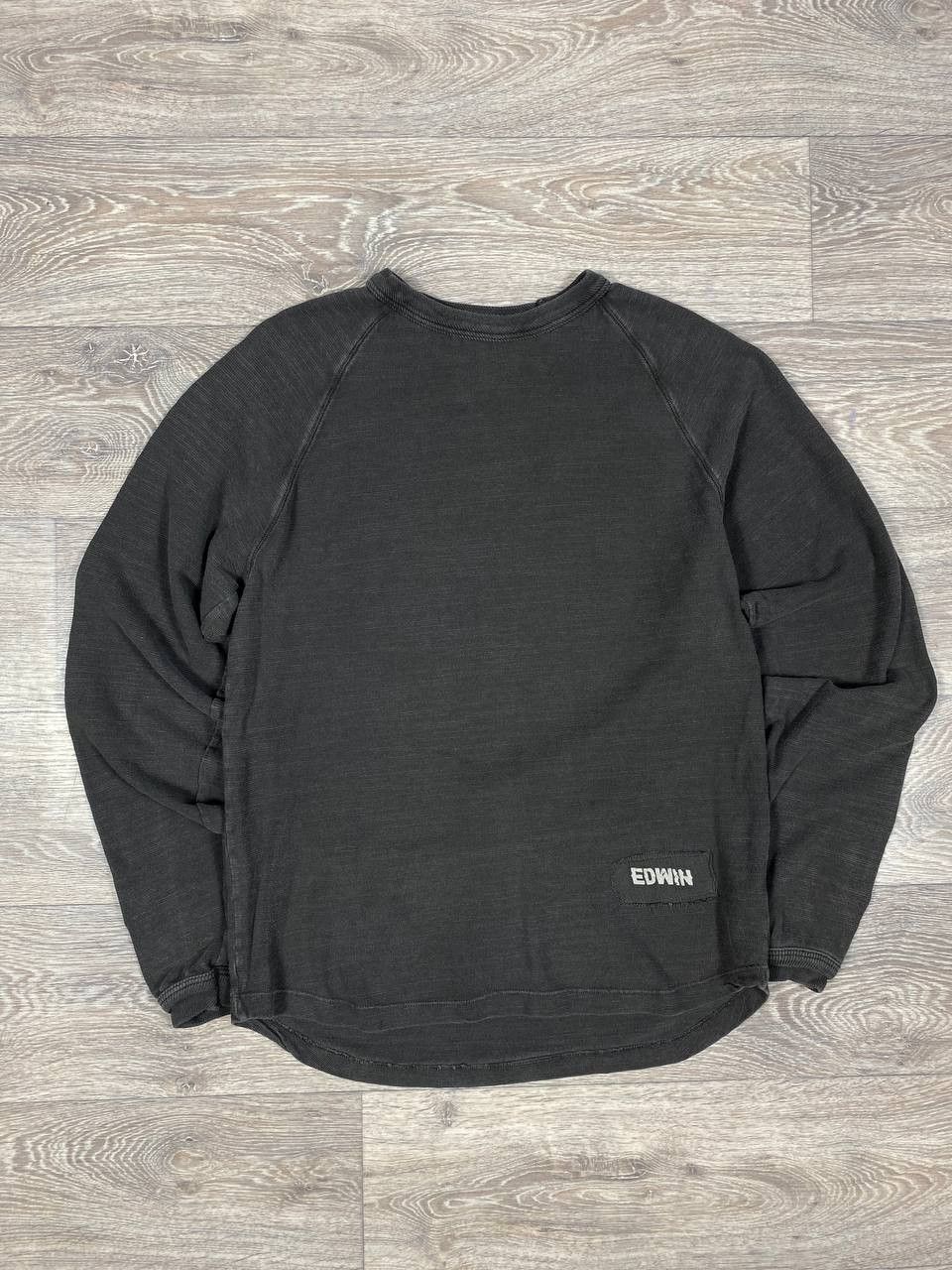 Edwin × Japanese Brand × Vintage Rare EDWIN vintage fade long sleeve Japanese Brand y2k Size US M / EU 48-50 / 2 - 1 Thumbnail