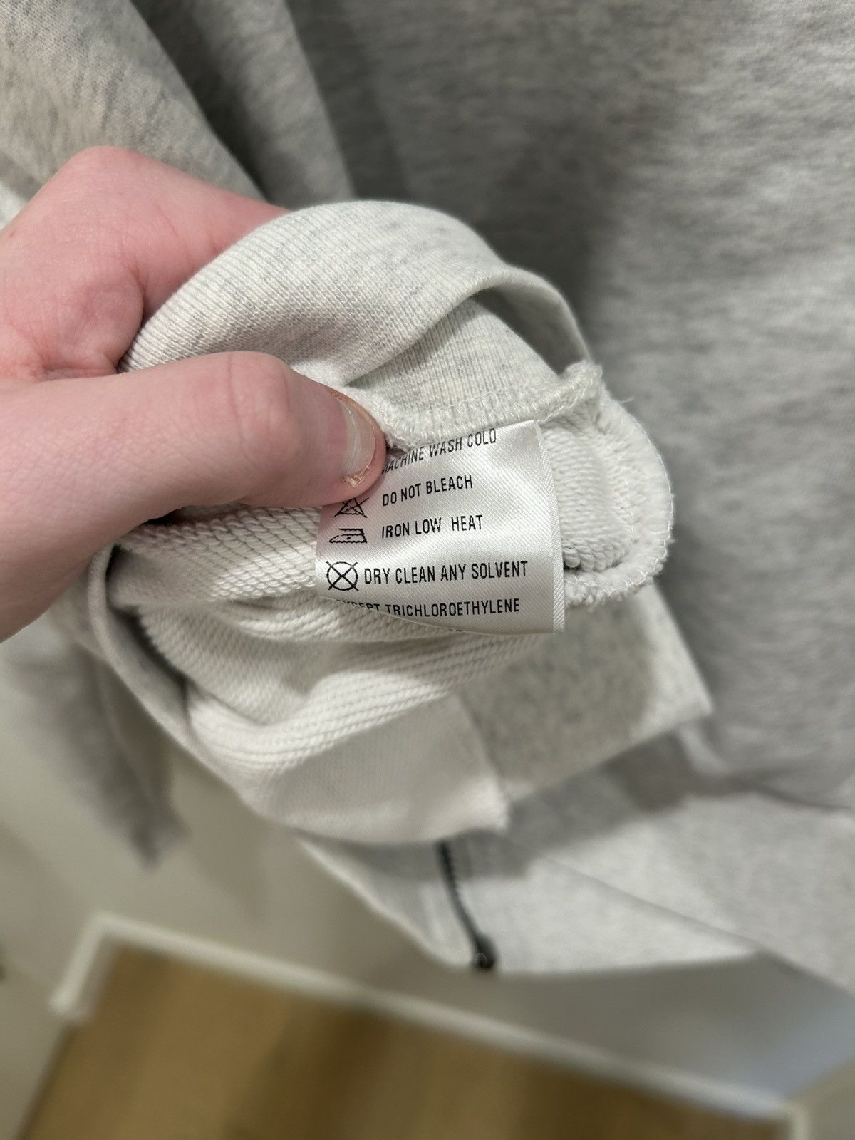 Bottega Desires Bottega desires Grey Logo zip up Size US XL / EU 56 / 4 - 6 Thumbnail