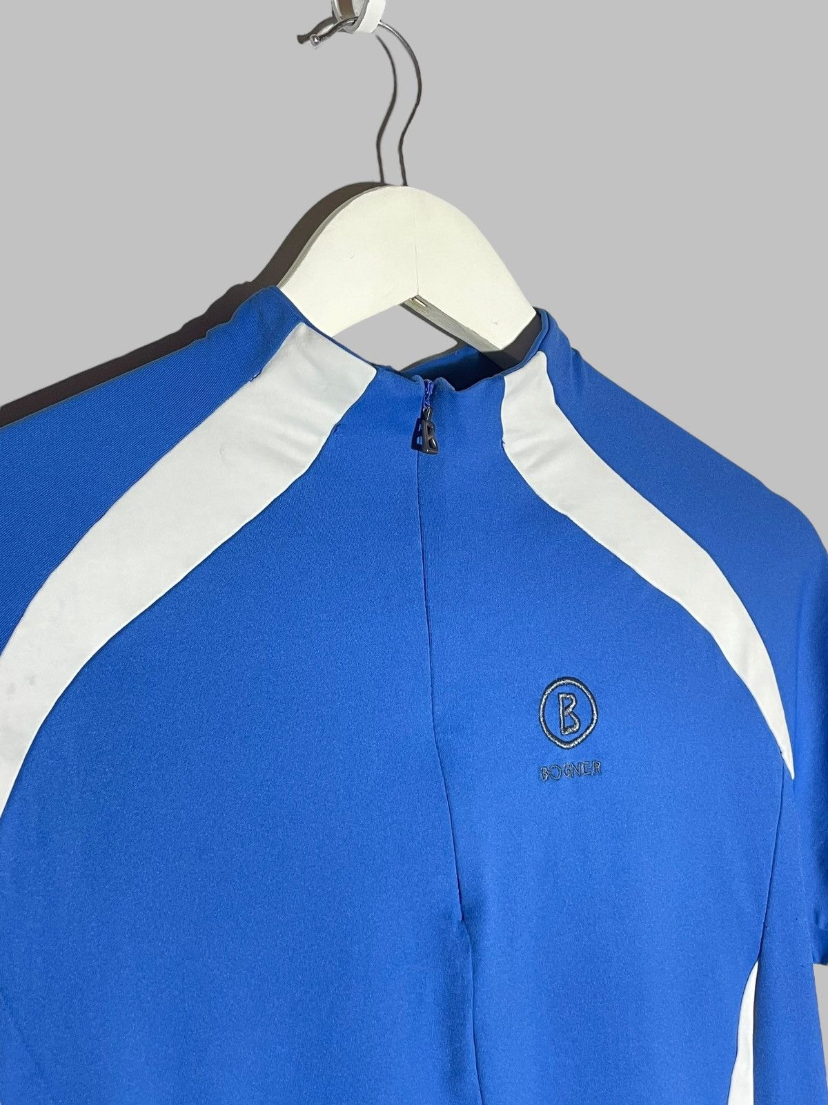 Bicycle × Bogner Bogner Nylon 1/4 Zip Bicycles Jersey Size 40 Size US M / EU 48-50 / 2 - 3 Thumbnail