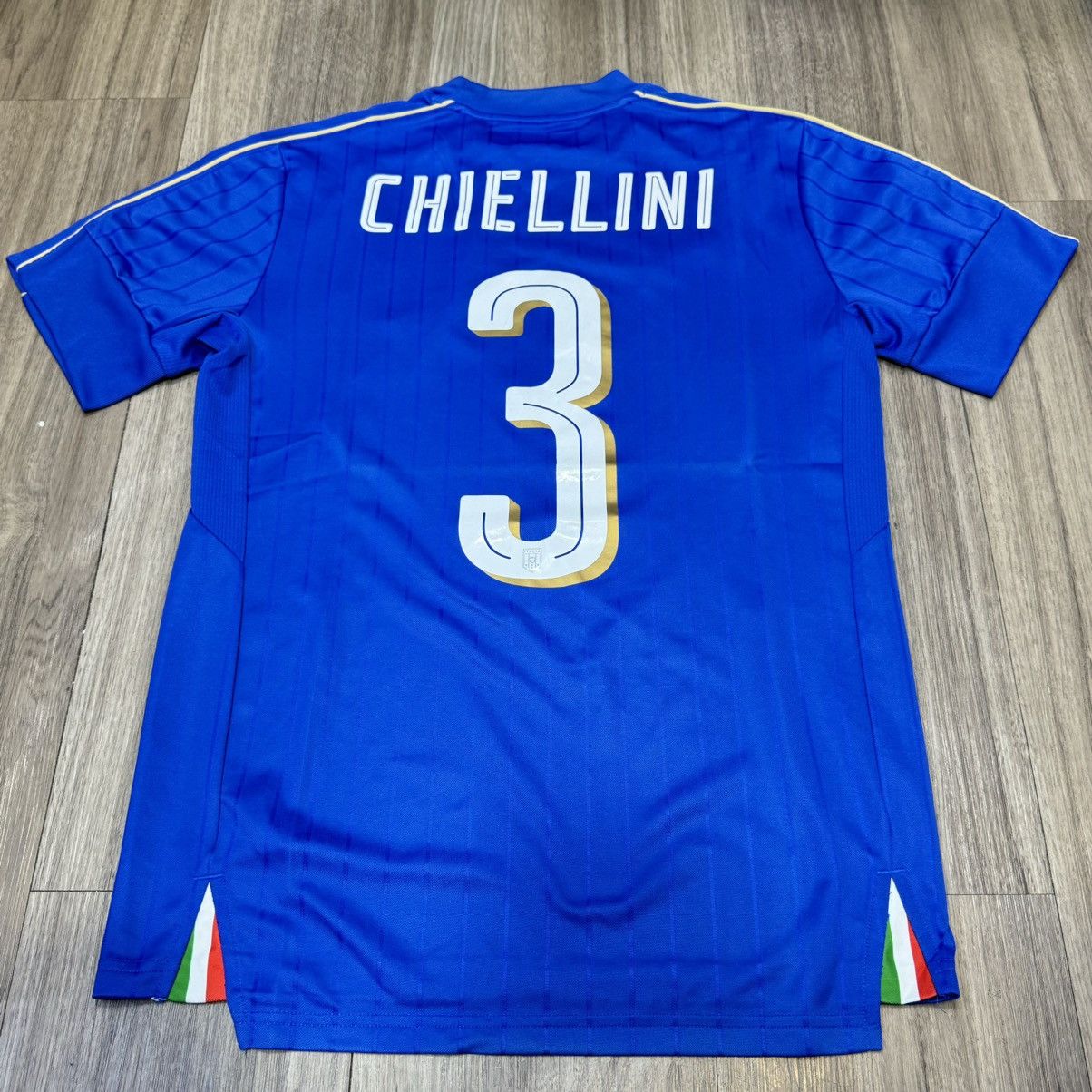 Puma Italy 16/17 home shirt #3 Chiellini Size US S / EU 44-46 / 1 - 2 Thumbnail