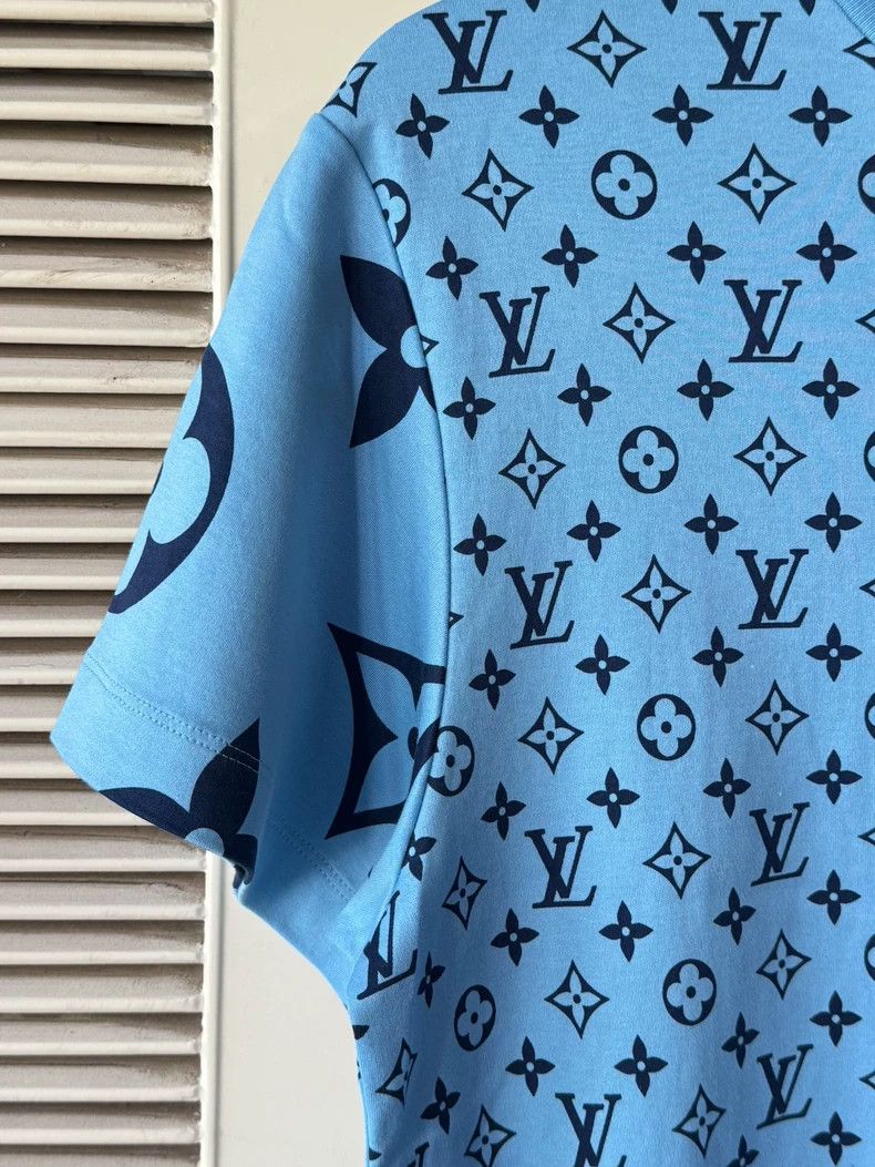 Louis Vuitton LOUIS VUITTON Classic Chain Print Logo Full Print Short Sle Size US M / EU 48-50 / 2 - 3 Thumbnail