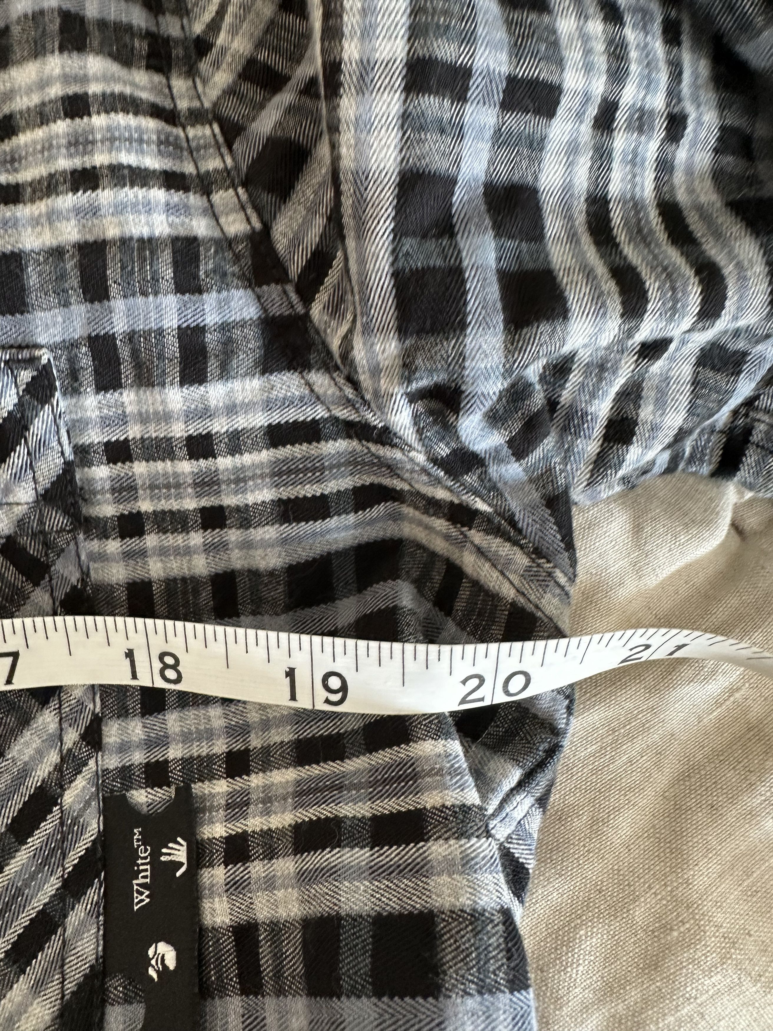 Off-White Off-White Plaid Hands Flannel Size US S / EU 44-46 / 1 - 8 Thumbnail