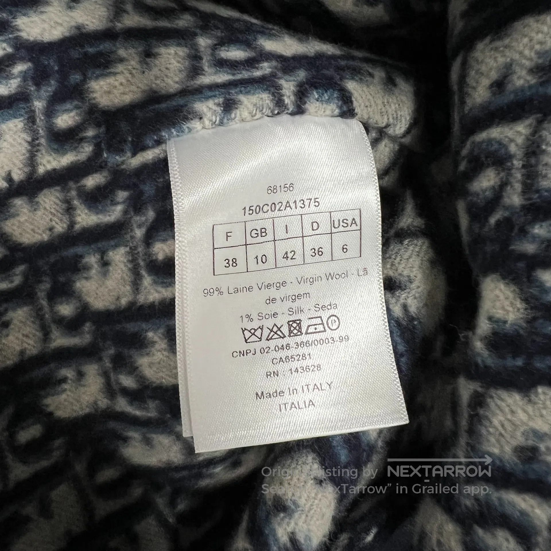 Dior Dior Blue-cerulean cashmere coat| Size US M / EU 48-50 / 2 - 6 Thumbnail