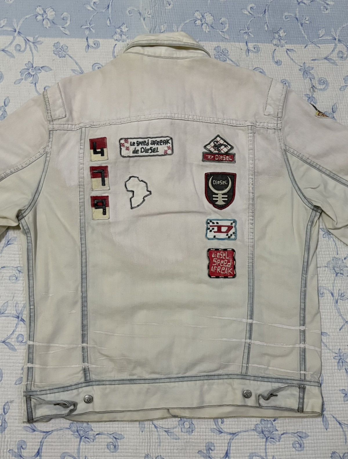 Diesel Diesel White Denim Type 3 Design Size US L / EU 52-54 / 3 - 11 Thumbnail