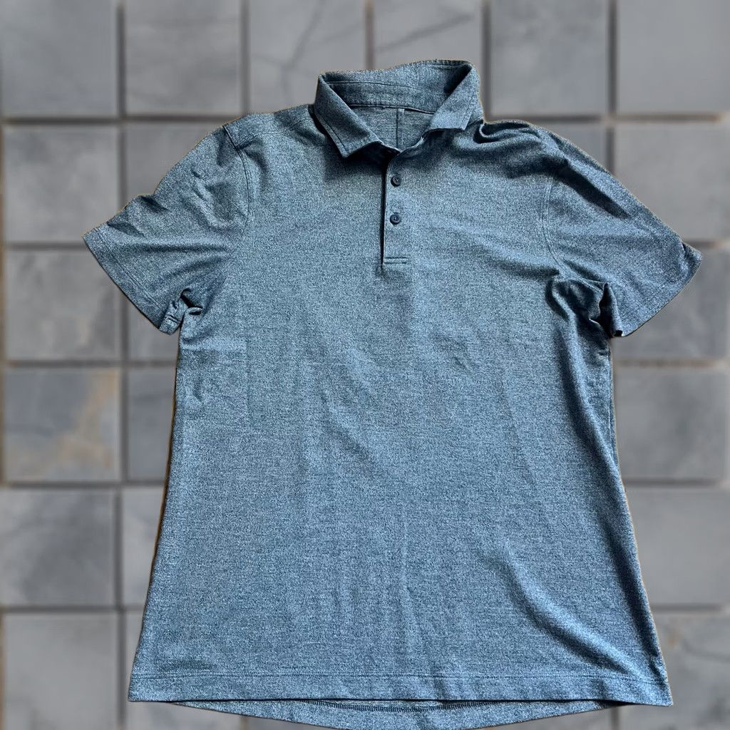 Lululemon Lululemon Polo Shirt Mens Small Gray Short Sleeve Shirt Mens S Gray Polo Size US S / EU 44-46 / 1 - 1 Thumbnail