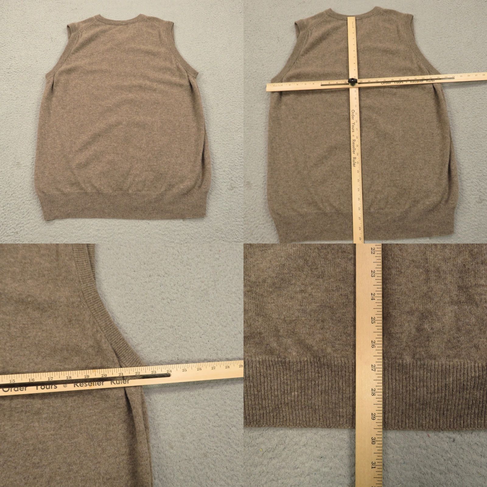 Pendleton VINTAGE Pendleton Vest Mens Large 100% Lambswool Oatmeal Heather V Neck Grandpa Beiges Wool Plaid Not applicable? Size US L / EU 52-54 / 3 - 8 Thumbnail