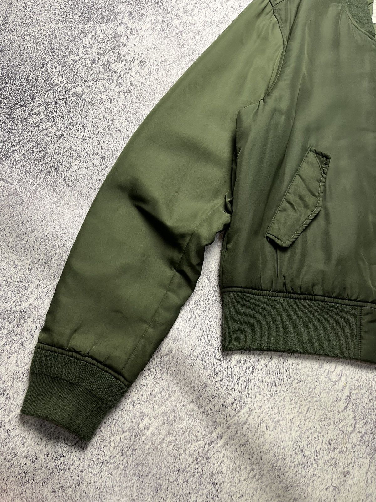 Vintage Wood Wood Romantic Bomber Jacket MA1 Luxury Y2K Size US L / EU 52-54 / 3 - 15 Thumbnail
