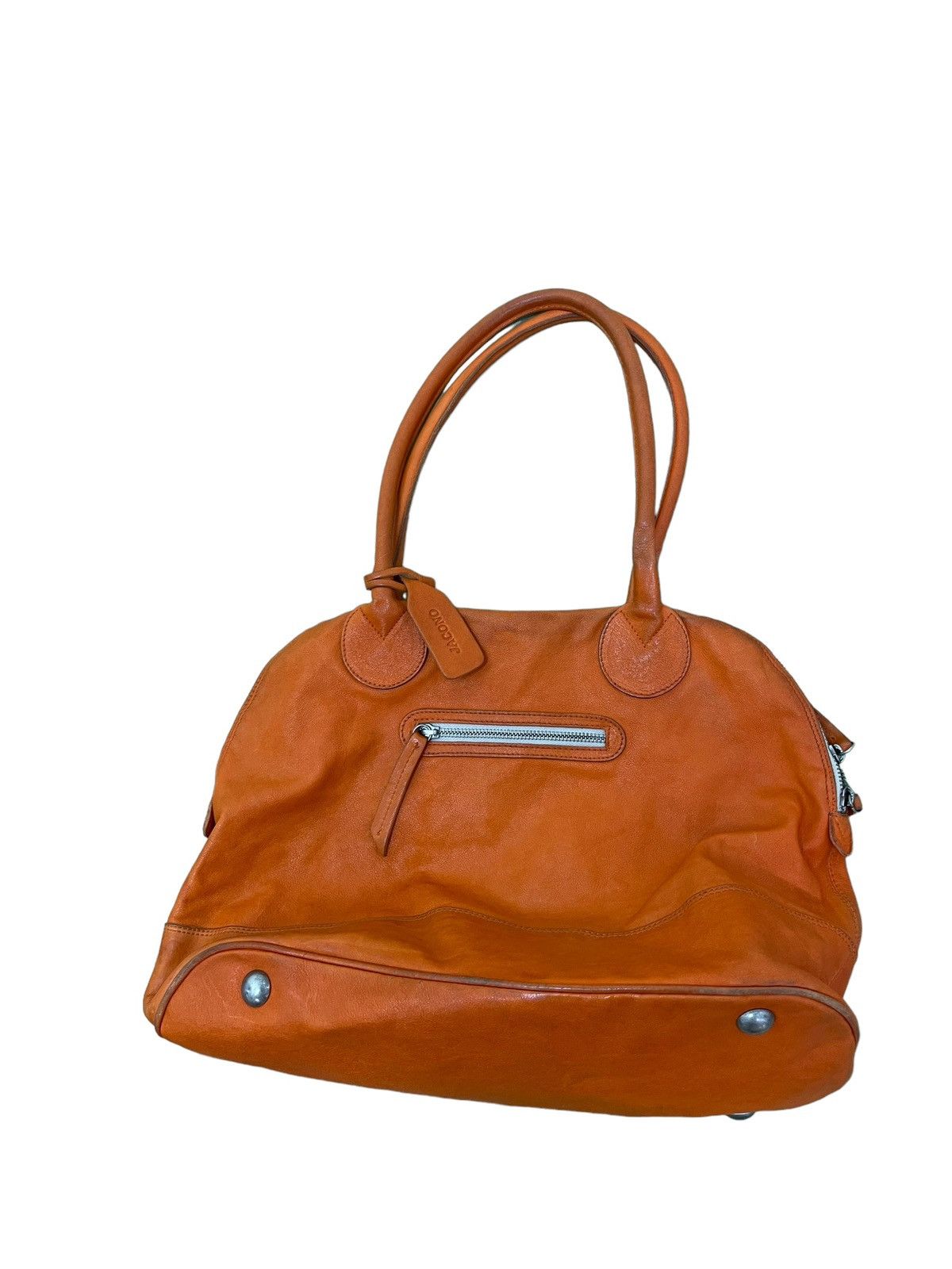 Japanese Brand Full Leather Jacono Italy Shoulder Bag 3🟩 Size ONE SIZE - 7 Thumbnail