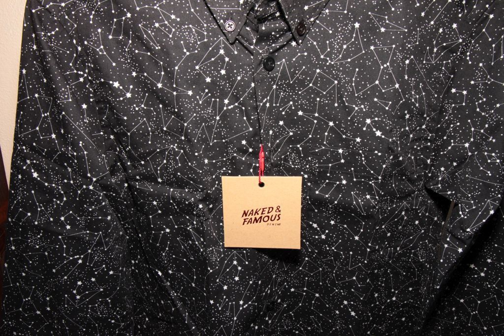 Naked & Famous Stars Constellation Shirt Size US S / EU 44-46 / 1 - 3 Thumbnail